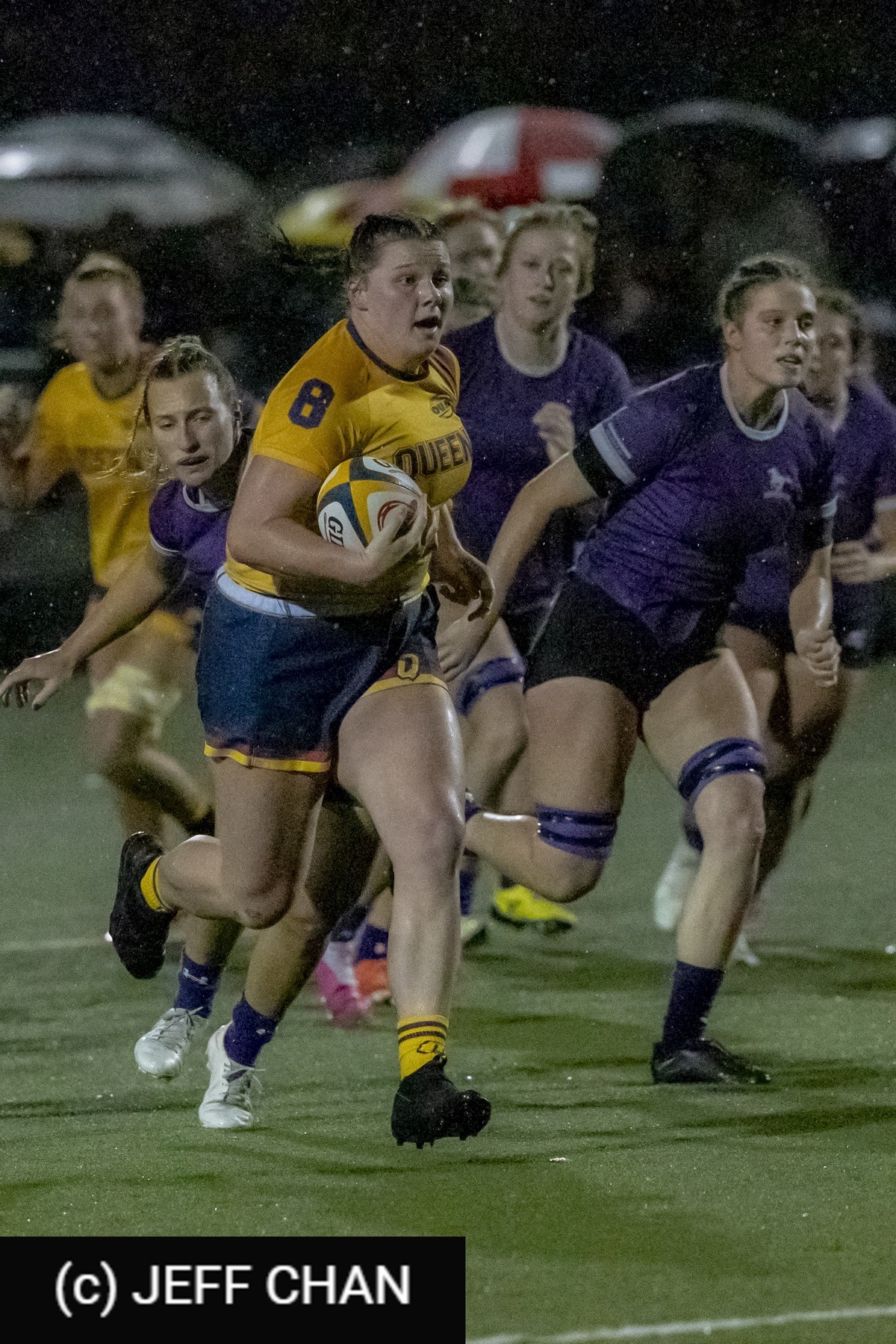  Queen's University - University of Western Ontario - Rugby - OUA 2023 Queen's (W) vs Western Semi (#OUW23QWWE10) Photo by: Jeff Chan | Siuxy Sports 2023-10-20