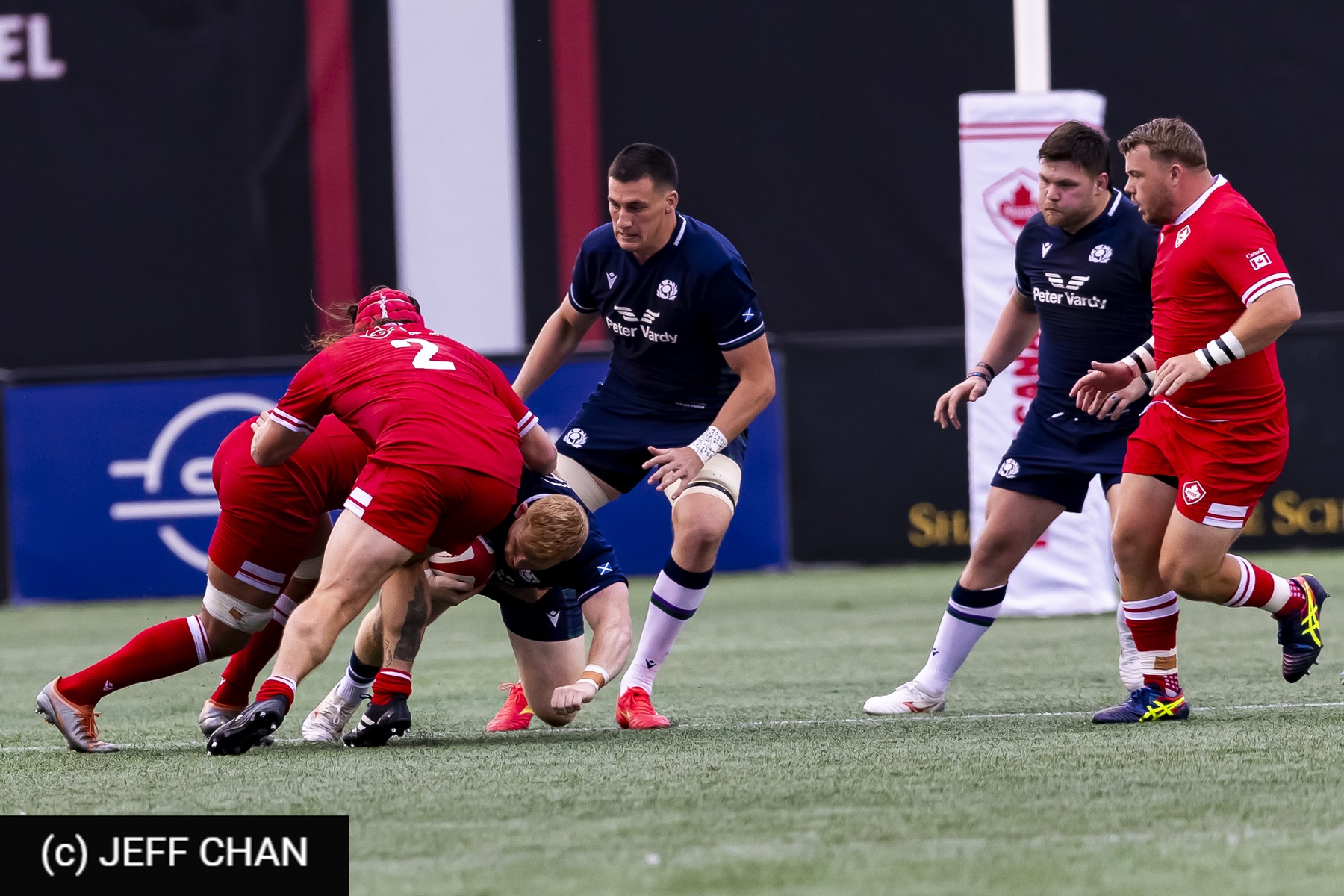  Canada Rugby XV M - Scotland national rugby union team - Rugby - Canada vs Scotland - 2024 TD Place - Post Game - by Jeff Chan (#CANSCO240709) Photo by: Jeff Chan | Siuxy Sports 2024-07-06