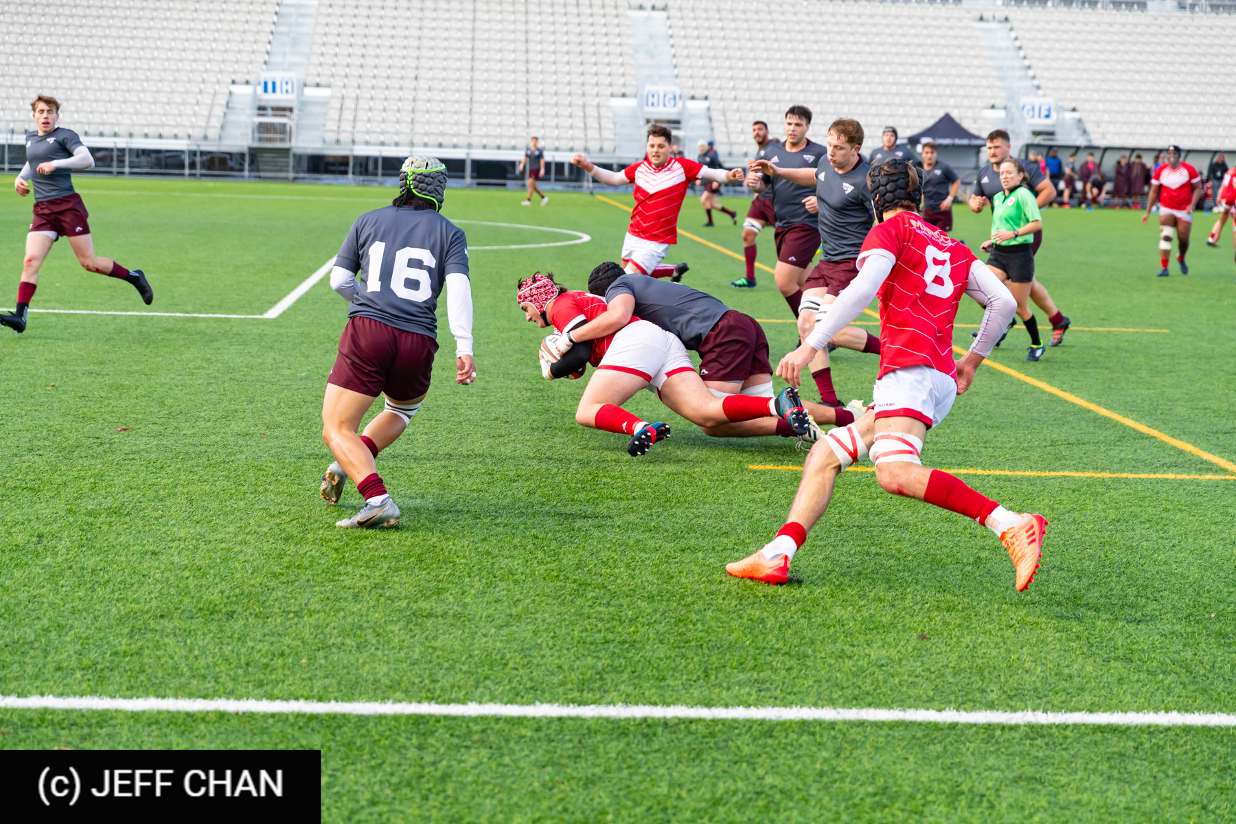 Lewis SHIELS -  Memorial University of Newfoundland - Université Ottawa - Rugby - CANUMENS 2023 - Quarter final - Memorial vs U Ottawa by Jeff Chan (#CANUMENS2303) Photo by: Jeff Chan | Siuxy Sports 2023-11-15