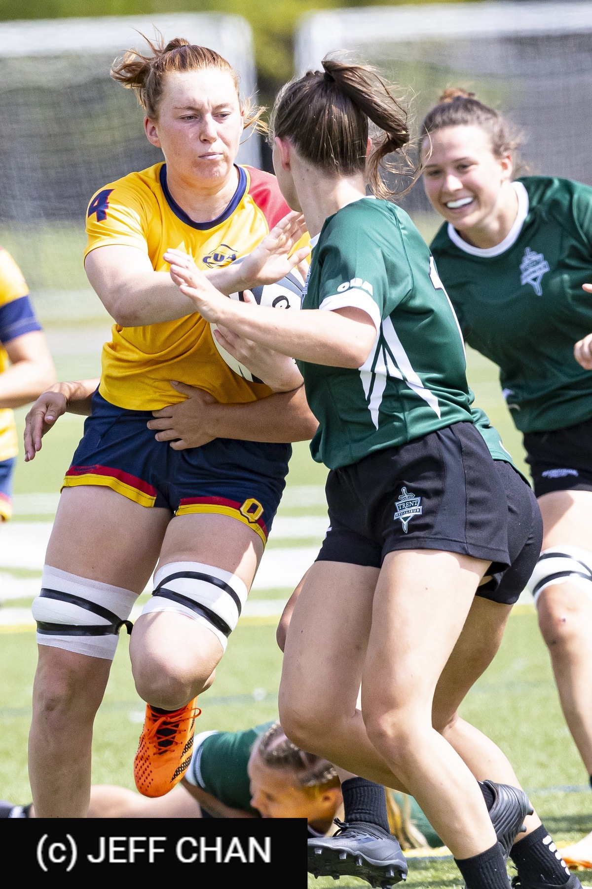  Queen's University - Trent University - Rugby - OUA 2023 Queen's (W) vs Trent (#OUW23QWTR09) Photo by: Jeff Chan | Siuxy Sports 2023-09-02