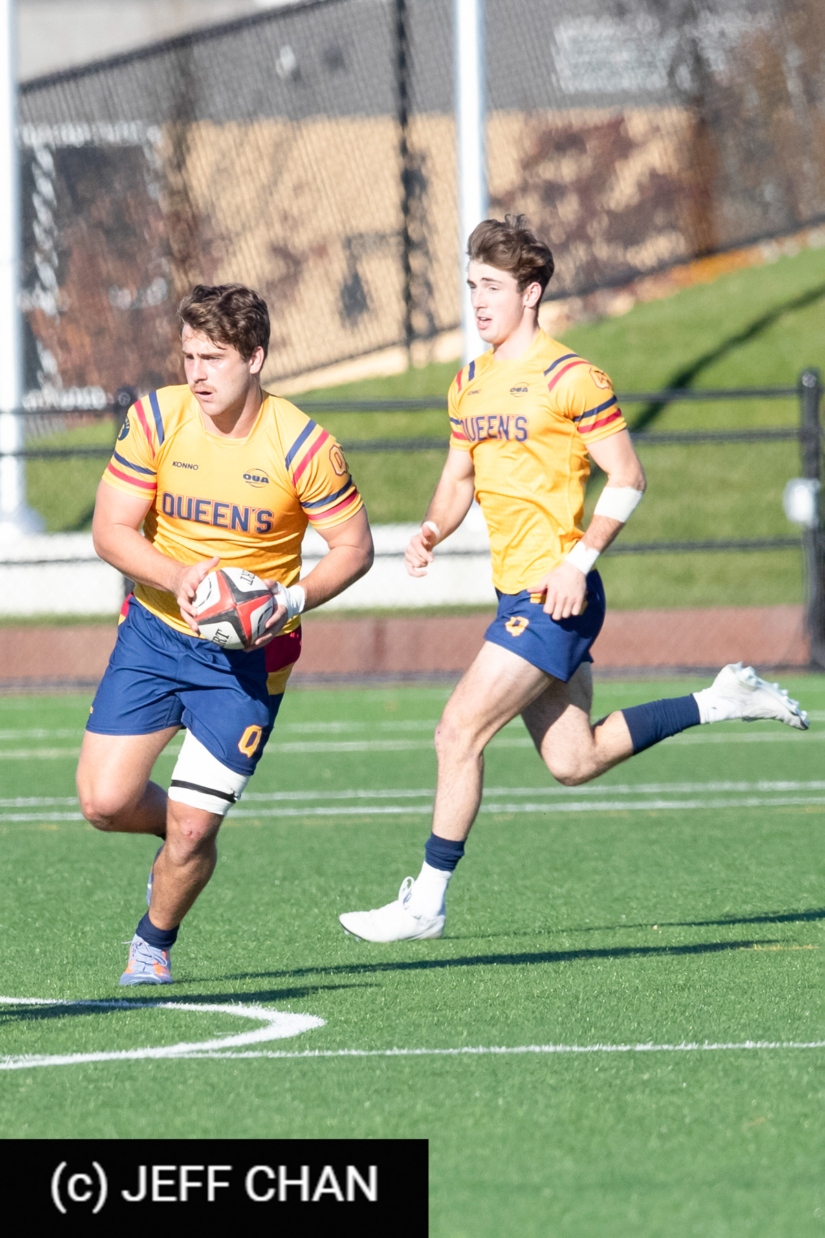 Trekker JAMES -  Queen's University - Université Ottawa - Rugby - CANUMENS 2023 - Semi final - Queen's vs U Ottawa by Jeff Chan (#CANUMENS2305) Photo by: Jeff Chan | Siuxy Sports 2023-11-17