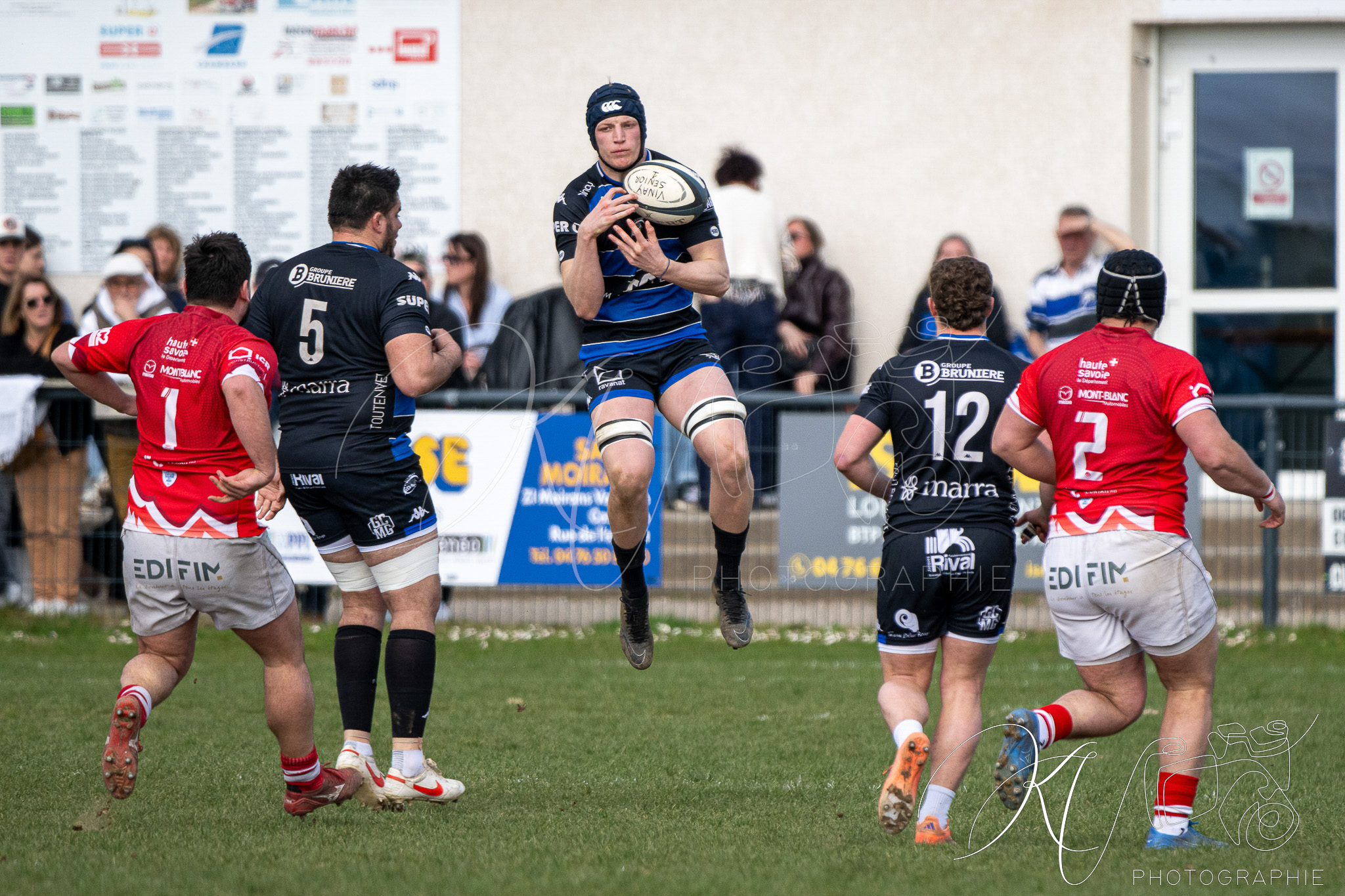  US Vinay - Bassin Annecy Aravis Rugby - Rugby - FFR 2026 - Féd 1 - US Vinay vs BAAR (#FFR26F1USVBA2) Photo by: Karine Valentin | Siuxy Sports 2026-02-28