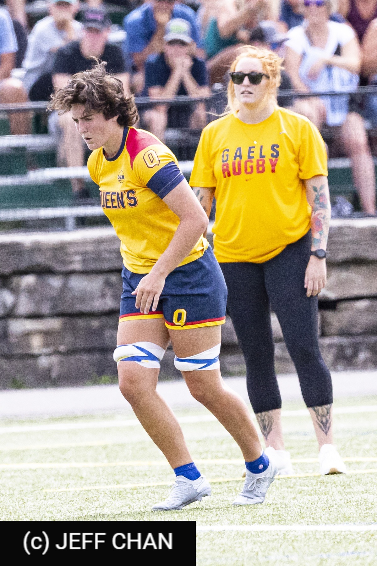  Queen's University - Trent University - Rugby - OUA 2023 Queen's (W) vs Trent (#OUW23QWTR09) Photo by: Jeff Chan | Siuxy Sports 2023-09-02