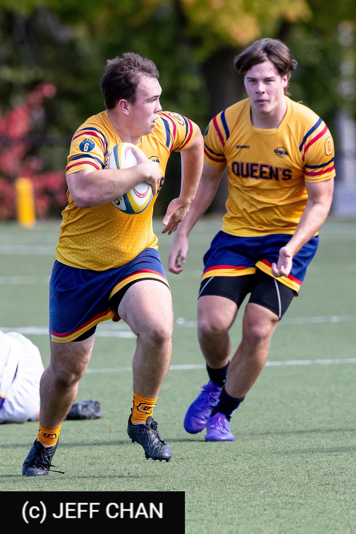  Queen's University - Wilfrid Laurier University - Rugby - OUA 2024 Queen's vs Laurier (#OUA24QULA10) Photo by: Jeff Chan | Siuxy Sports 2024-10-05