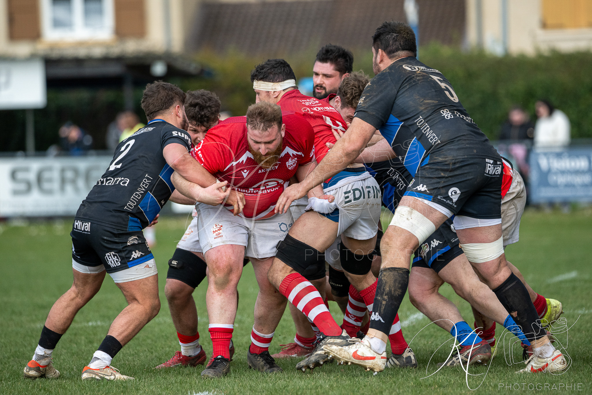 US Vinay - Bassin Annecy Aravis Rugby - Rugby - FFR 2026 - Féd 1 - US Vinay vs BAAR (#FFR26F1USVBA2) Photo by: Karine Valentin | Siuxy Sports 2026-02-28