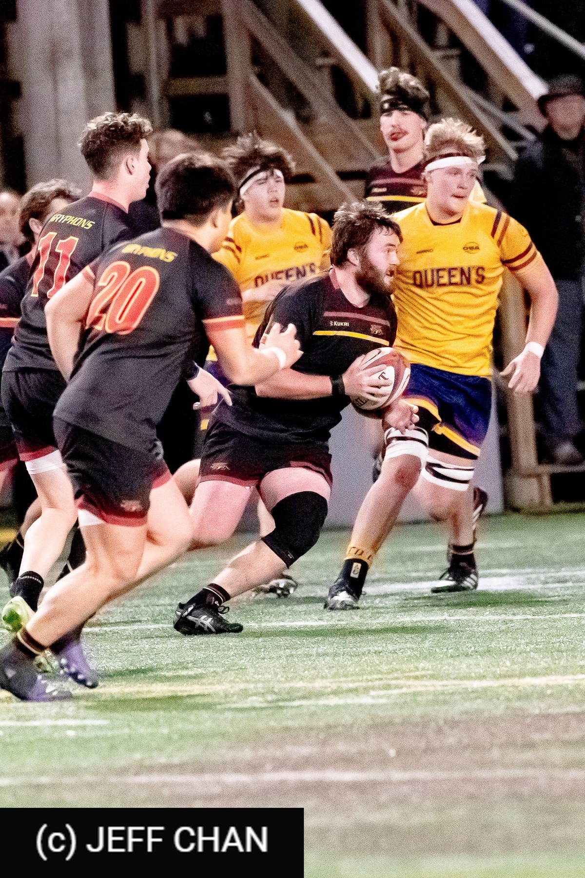  Queen's University - University of Guelph - Rugby - OUA 2024 Queen's vs Guelph (#OUA24QUG15) Photo by: Jeff Chan | Siuxy Sports 2024-11-15