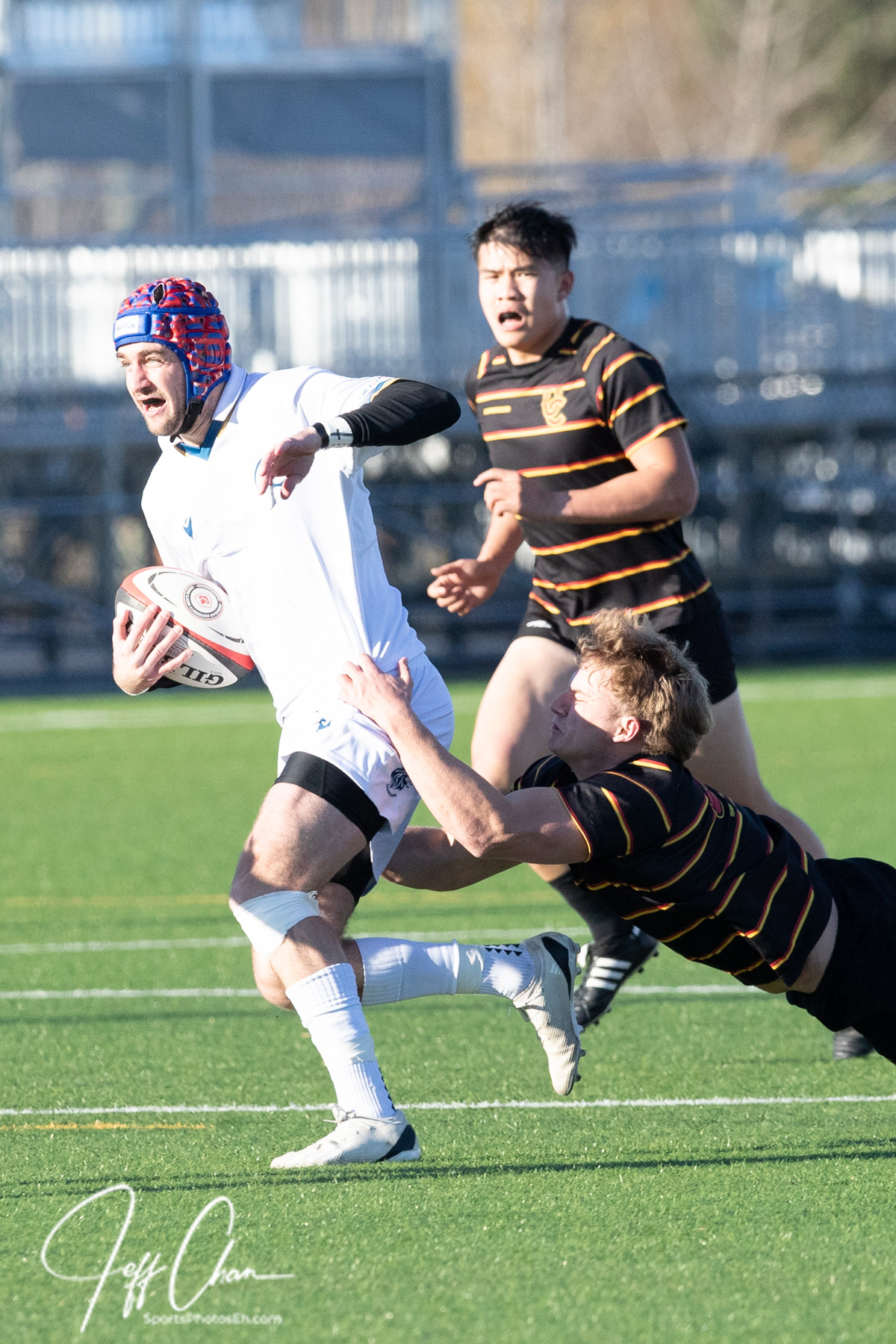Steven POON -  Trinity Western University - University of Calgary - Rugby - CANUMENS 2023 - Semi final - Trinity W vs Calgary U by Jeff Chan (#CANUMENS2308) Photo by: Jeff Chan | Siuxy Sports 2023-11-17