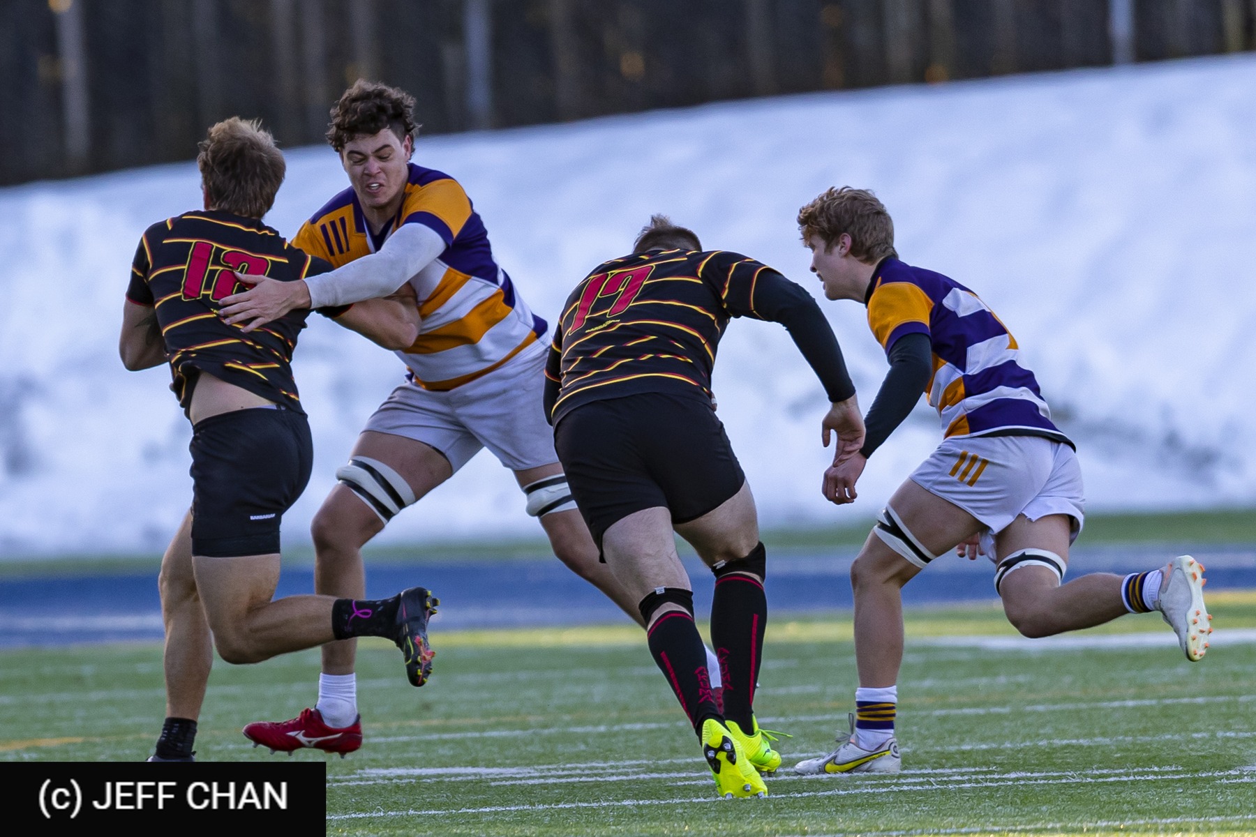 Carter SMITH -  Wilfrid Laurier University - University of Calgary - Rugby - CANUMENS 2022 - W Laurier U vs Calgary -  by Jeff Chan (#CANUMENS2210) Photo by: Jeff Chan | Siuxy Sports 2022-12-04