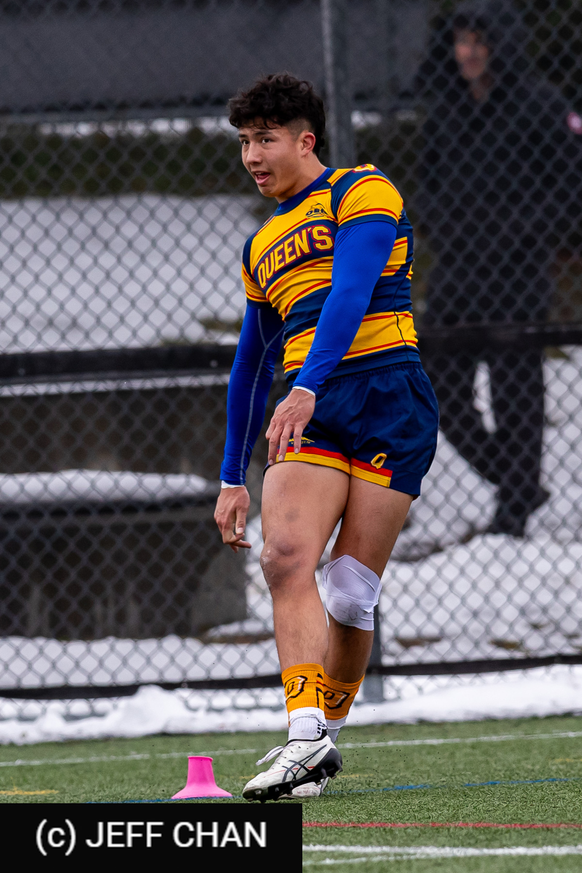 Marcus D'ACRE -  Queen's University - Dalhousie University - Rugby - CANUMENS 2025 - Queen's University vs Dalhousie University - Game#5 by Jeff Chan (#CANUMENS2575) Photo by: Jeff Chan | Siuxy Sports 2025-11-14