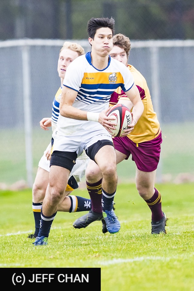 Daniel ARCHER - Jean-Christophe VINETTE -  University of British Columbia - Université Concordia - Rugby - CANUMENS 2018 - U British Columbia vs Concordia U by Jeff Chan (#CANUMENS1803) Photo by: Jeff Chan | Siuxy Sports 2018-11-21