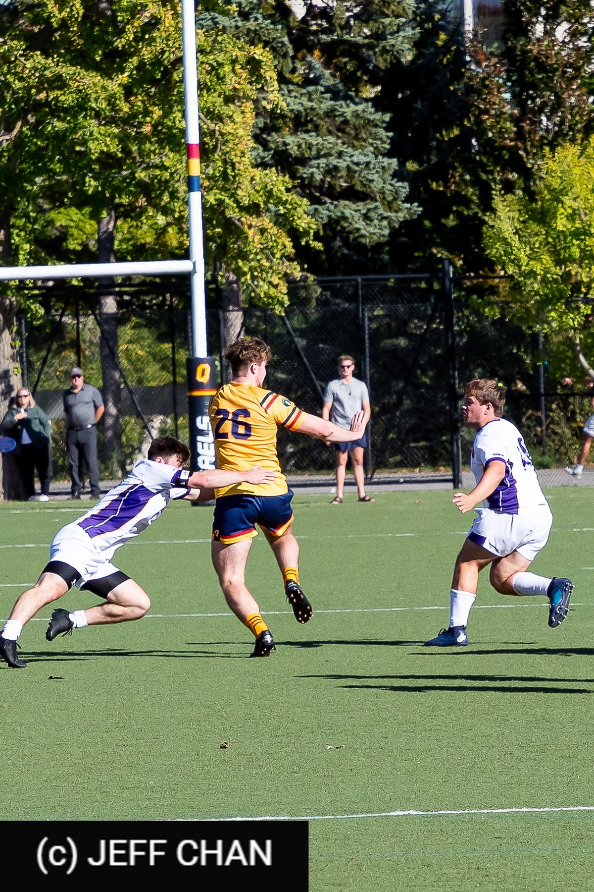 Queen's University - Wilfrid Laurier University - Rugby - OUA 2024 Queen's vs Laurier (#OUA24QULA10) Photo by: Jeff Chan | Siuxy Sports 2024-10-05