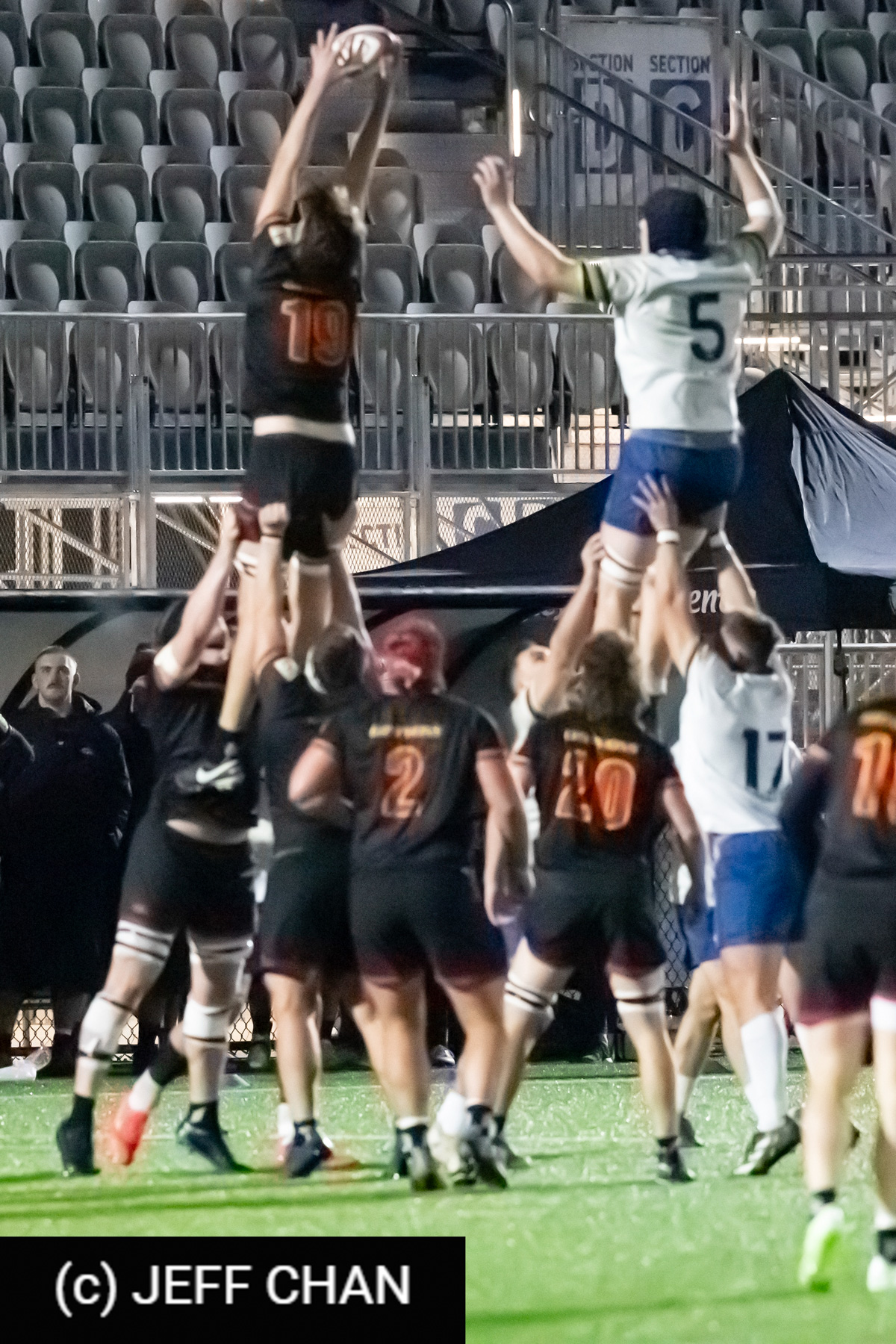  University of Guelph - Trinity Western University - Rugby - CANUMENS 2023 - Quarter final - Guelph vs Trinity Western by Jeff Chan (#CANUMENS2302) Photo by: Jeff Chan | Siuxy Sports 2023-11-15