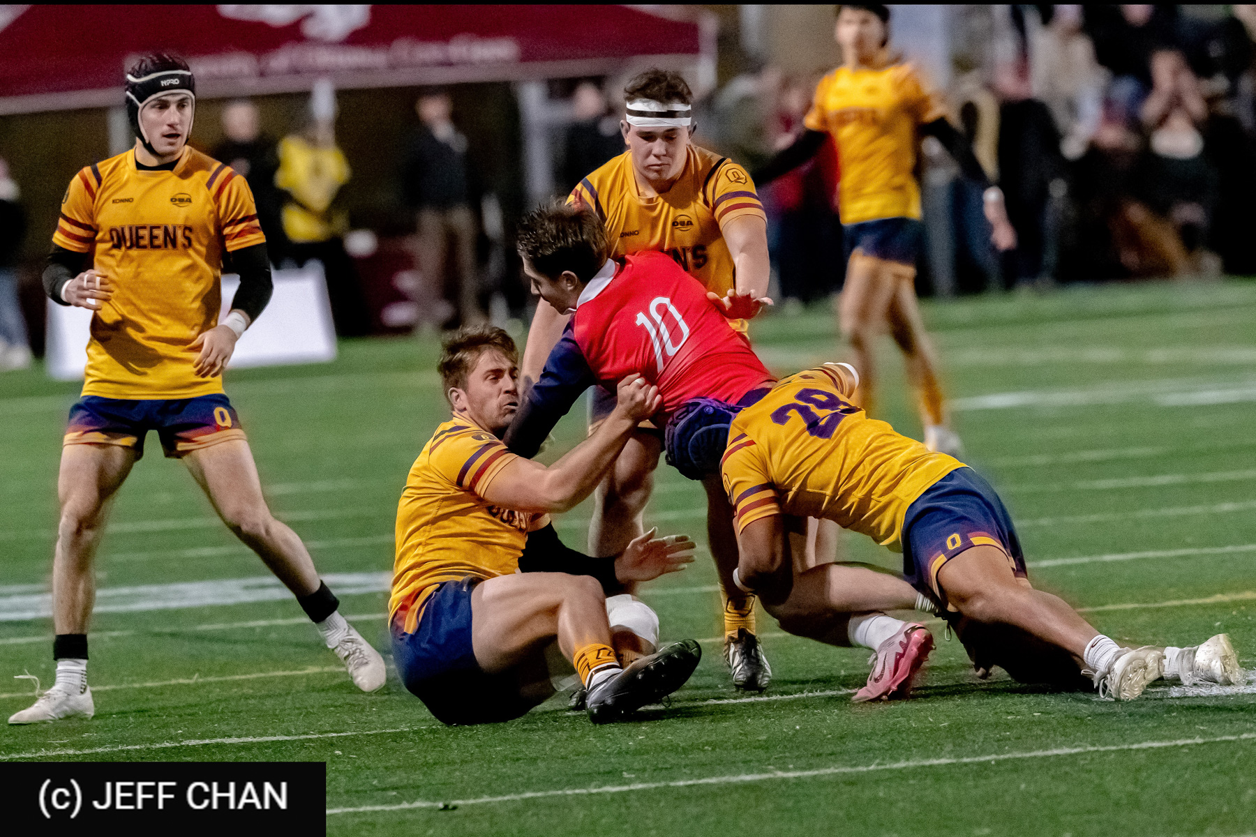 Cameron BUBYN - Trekker JAMES -  ÉTS (École de technologie supérieure) - Queen's University - Rugby - CANUMENS 2024 - Final - ETS vs Queen's by Jeff Chan (#CANUMENS2412) Photo by: Jeff Chan | Siuxy Sports 2024-11-17