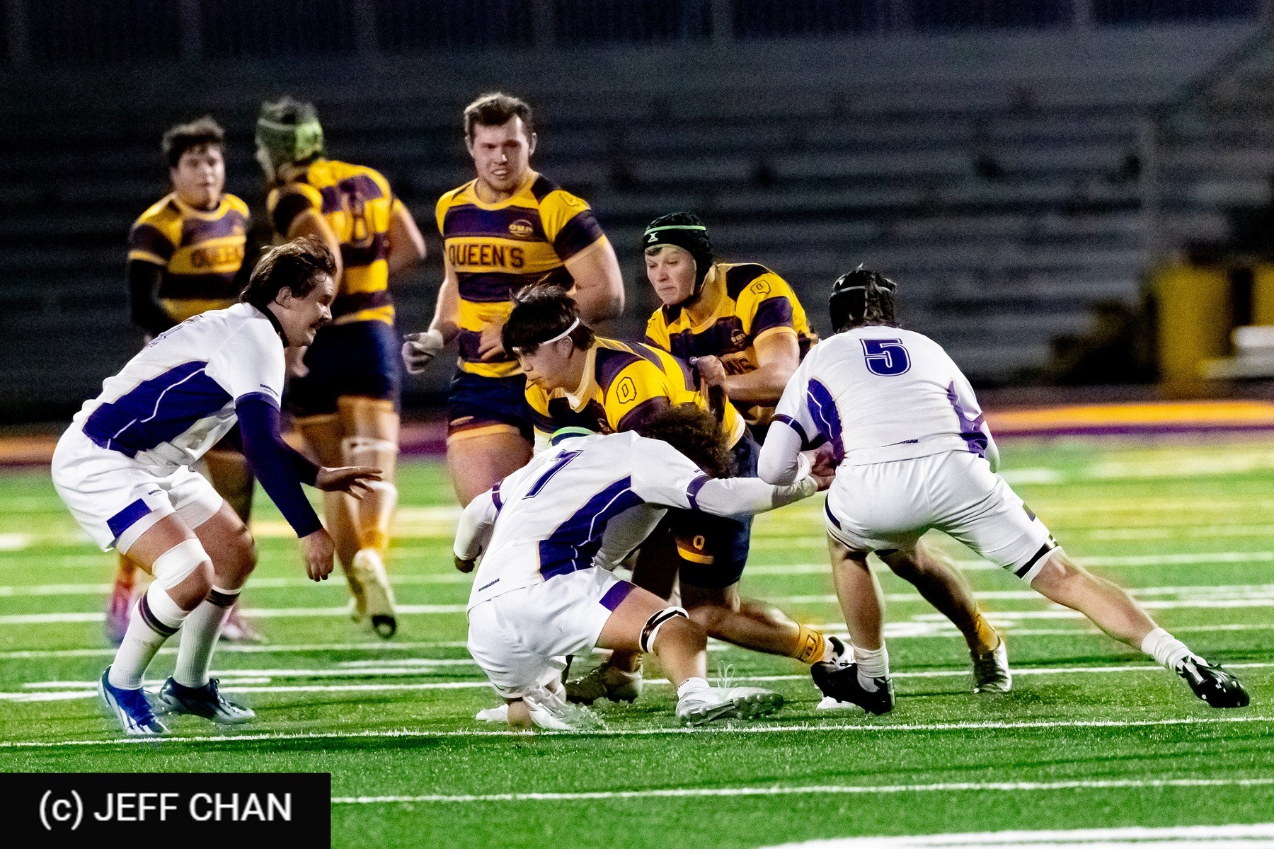  Queen's University - Wilfrid Laurier University - Rugby - OUA 2025 Queen's vs Laurier (#OUA25QULA10) Photo by: Jeff Chan | Siuxy Sports 2025-10-31