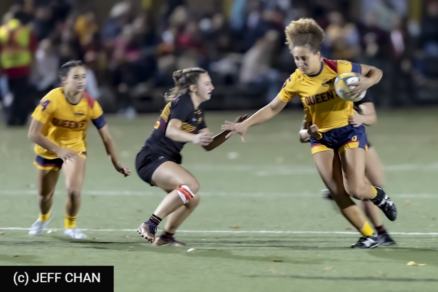  Queen's University - University of Guelph - Rugby - OUA 2023 Queen's (W) vs Guelph Final (#OUW23QWGU10) Photo by: Jeff Chan | Siuxy Sports 2023-10-27