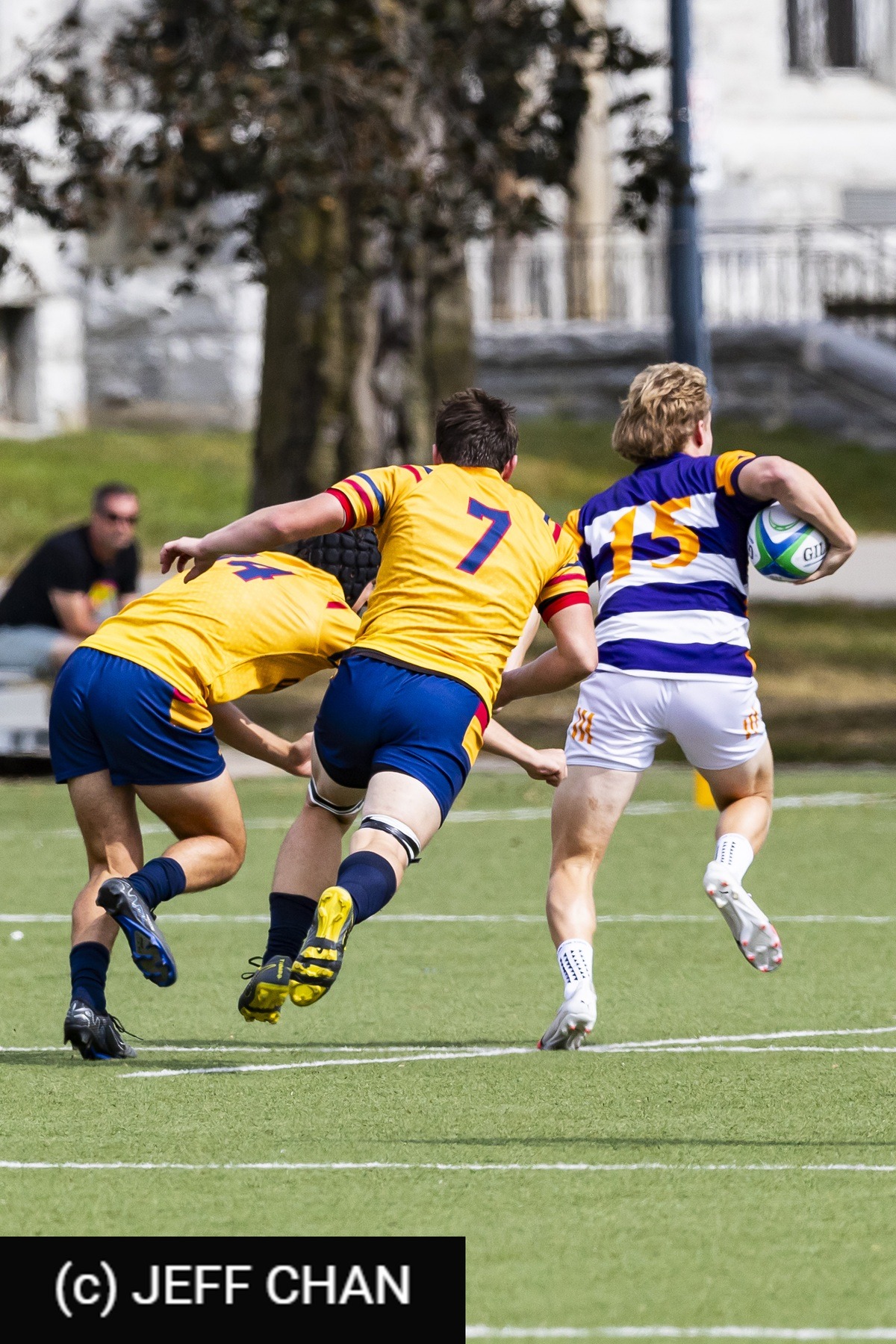  Queen's University - Wilfrid Laurier University - Rugby - OUA 2023 Queen's vs Laurier (#OUA23QULA09) Photo by: Jeff Chan | Siuxy Sports 2023-09-23