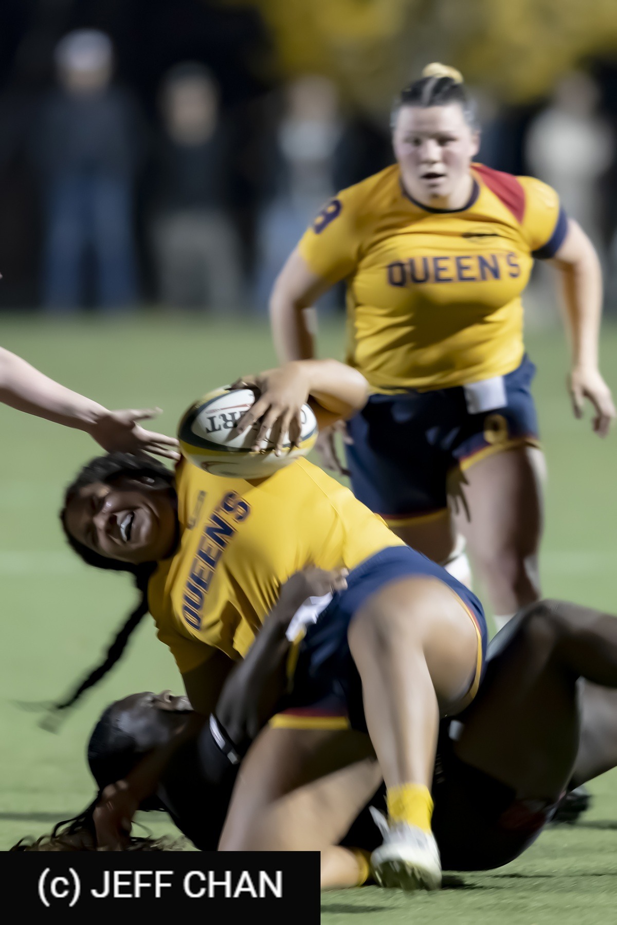  Queen's University - University of Guelph - Rugby - OUA 2023 Queen's (W) vs Guelph Final (#OUW23QWGU10) Photo by: Jeff Chan | Siuxy Sports 2023-10-27