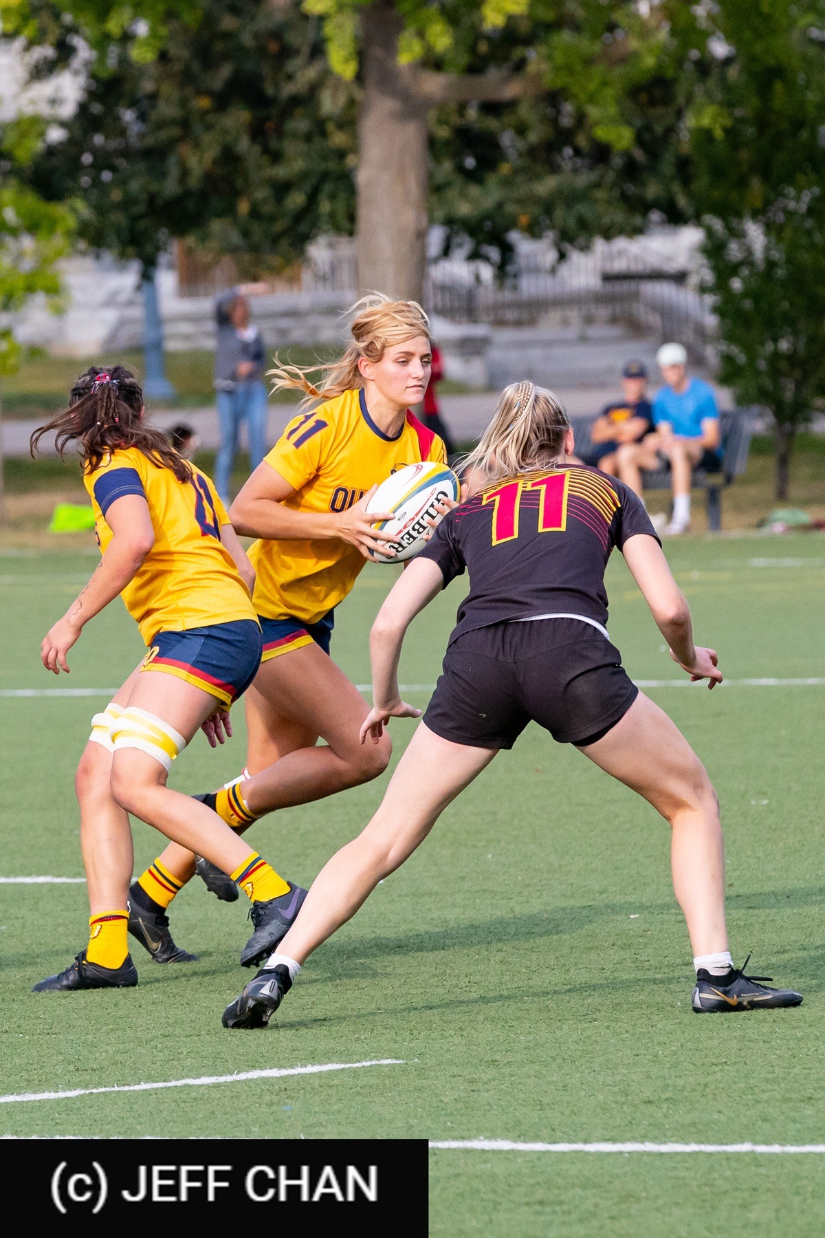  Queen's University - University of Guelph - Rugby - OUA 2023 Queen's (W) vs Guelph (#OUW23QWGU09) Photo by: Jeff Chan | Siuxy Sports 2023-09-23