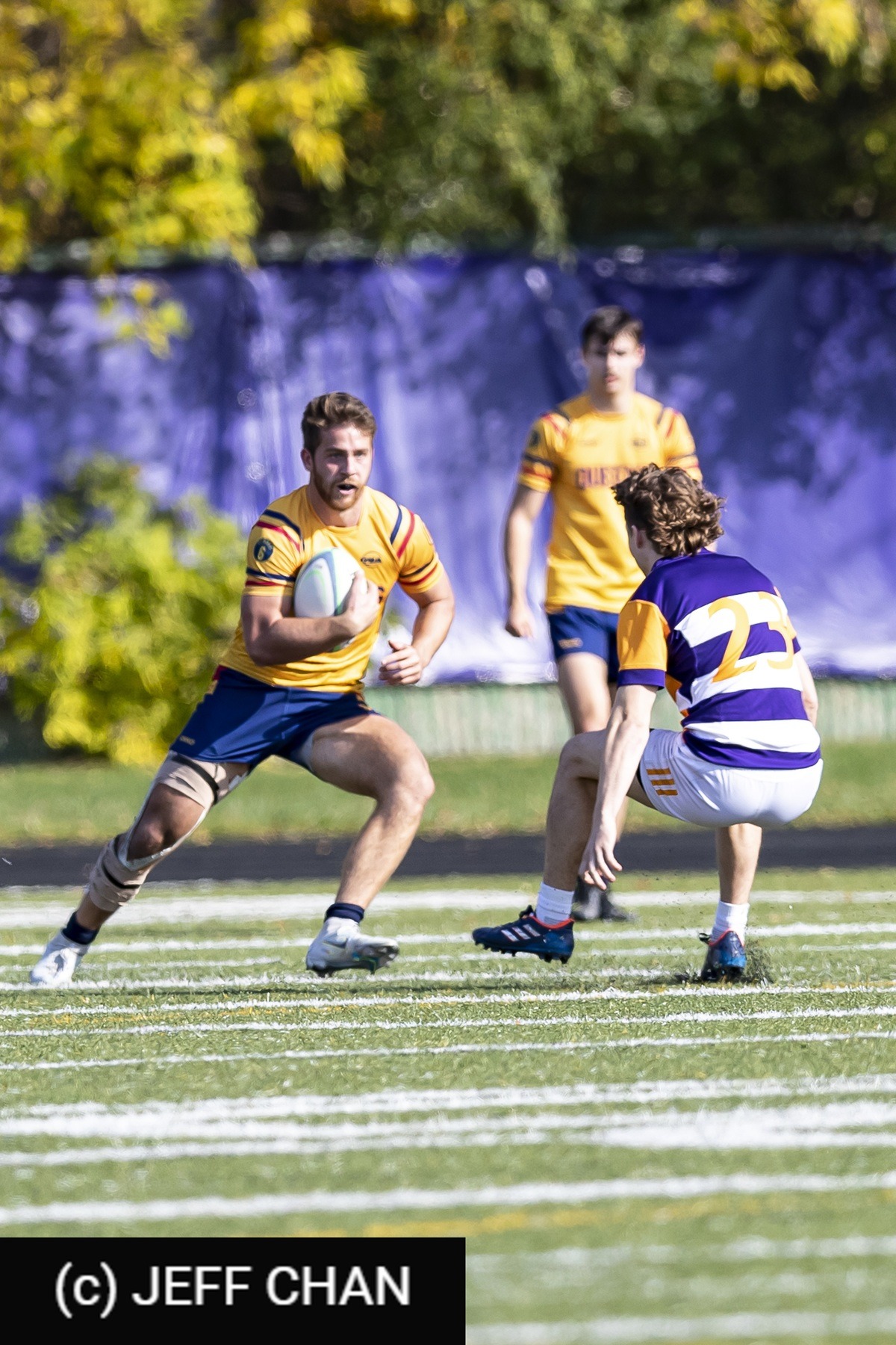  Queen's University - Wilfrid Laurier University - Rugby - OUA 2022 Queen's vs Laurier (#OUA22QULA10) Photo by: Jeff Chan | Siuxy Sports 2022-10-23