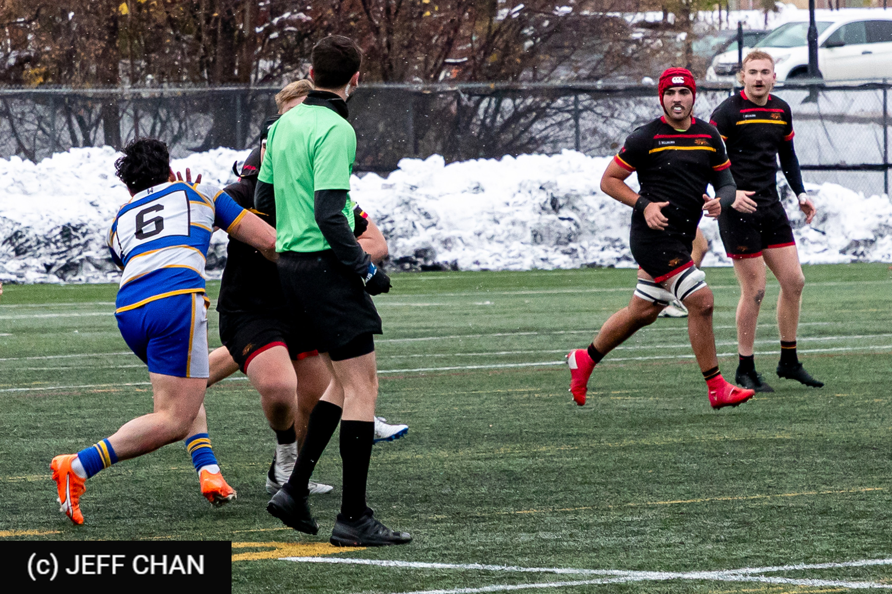 Sebastiano De GRANDIS - Graeme TREMAIN -  University of Guelph - University of British Columbia Okanagan - Rugby - CANUMENS 2025 - University of Guelph v University of British Columbia Okanagan - Game#2 by Jeff Chan (#CANUMENS2572) Photo by: Jeff Chan | Siuxy Sports 2025-11-12