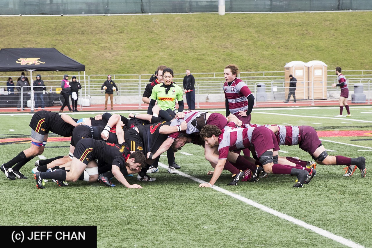  University of Guelph - McMaster University - Rugby - CANUMENS 2017 - U Guelph vs McMaster U - Bronze Game by Jeff Chan (#CANUMENS1707) Photo by: Jeff Chan | Siuxy Sports 2017-11-19