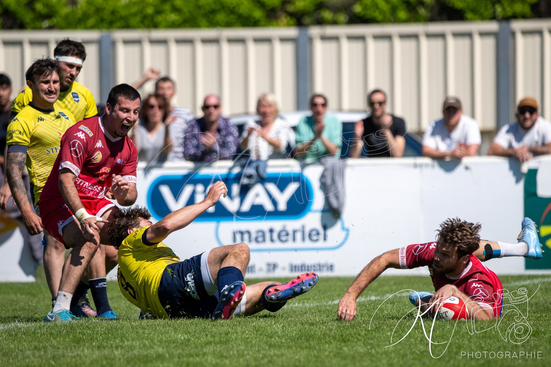  Stade Olympique Voironnais - Avignon Le Pontet Rugby - Rugby - FFR 2026 - Féd 2 16F - SO Voironnais vs Avignon LePontet (#FFR26F2VA5) Photo by: Karine Valentin | Siuxy Sports 2026-05-17