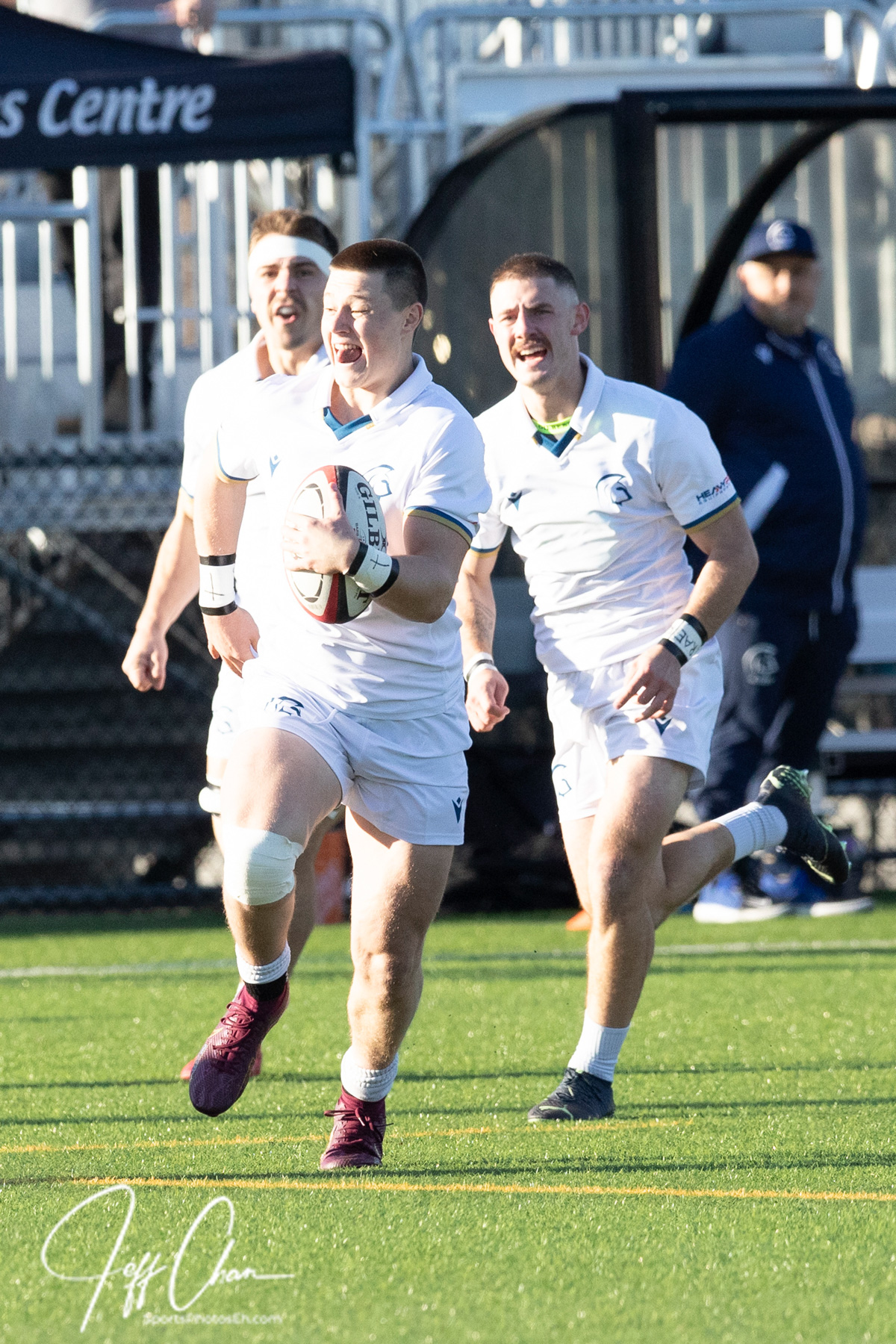 Jan-Hendrik LOURENS -  Trinity Western University - University of Calgary - Rugby - CANUMENS 2023 - Semi final - Trinity W vs Calgary U by Jeff Chan (#CANUMENS2308) Photo by: Jeff Chan | Siuxy Sports 2023-11-17