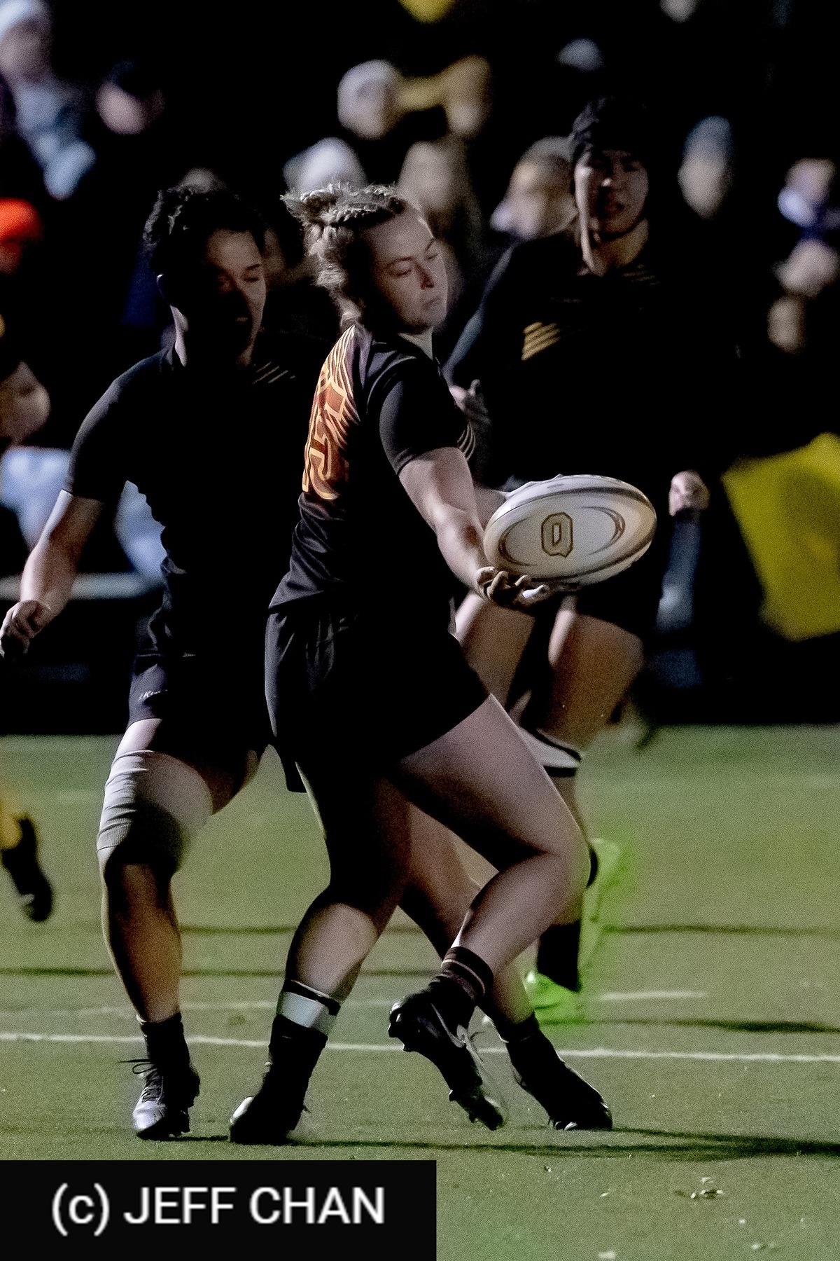  Queen's University - University of Guelph - Rugby - OUA 2024 Queen's (W) vs Guelph (#OUW24QWGU10) Photo by: Jeff Chan | Siuxy Sports 2024-10-25
