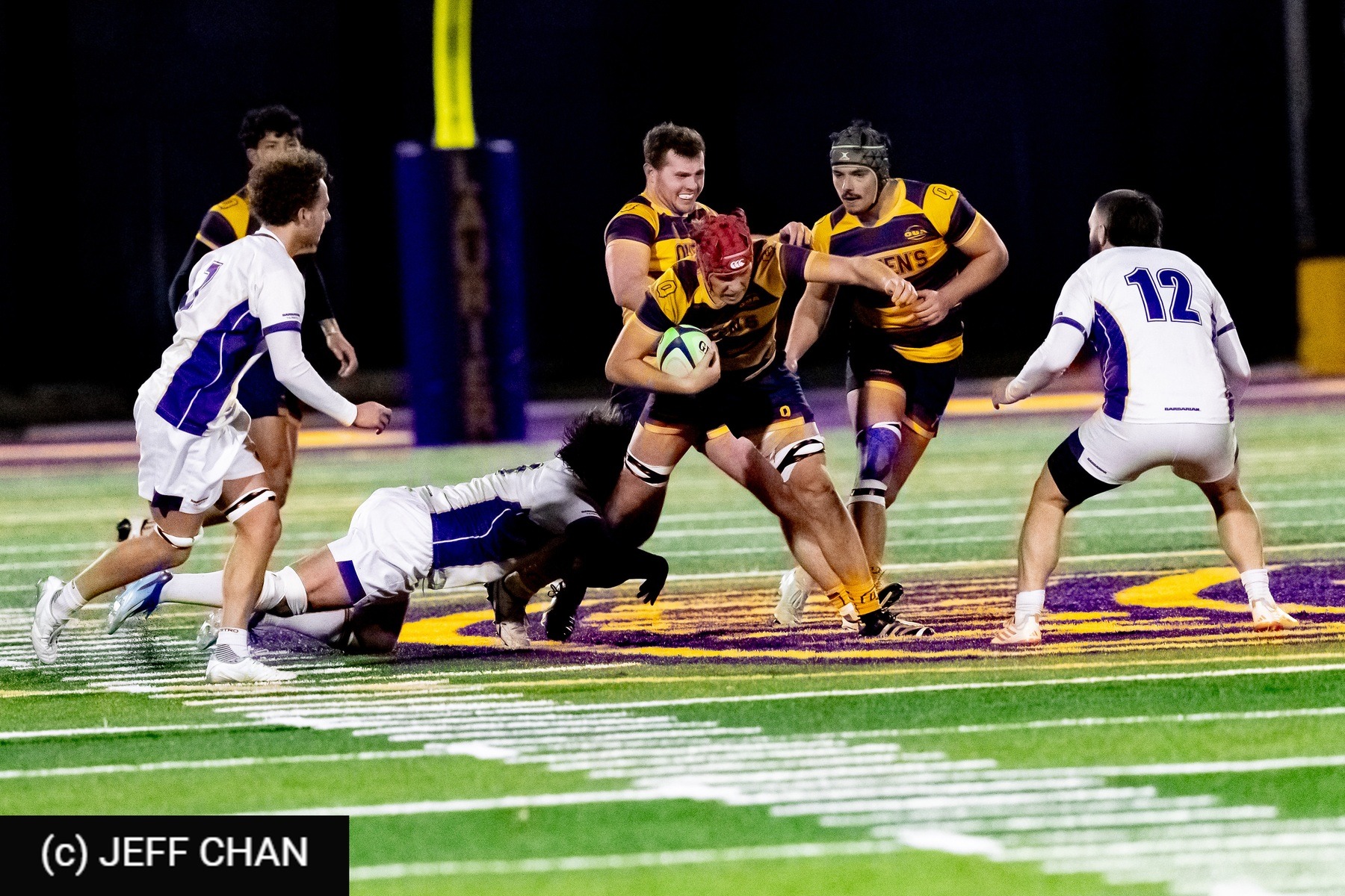  Queen's University - Wilfrid Laurier University - Rugby - OUA 2025 Queen's vs Laurier (#OUA25QULA10) Photo by: Jeff Chan | Siuxy Sports 2025-10-31