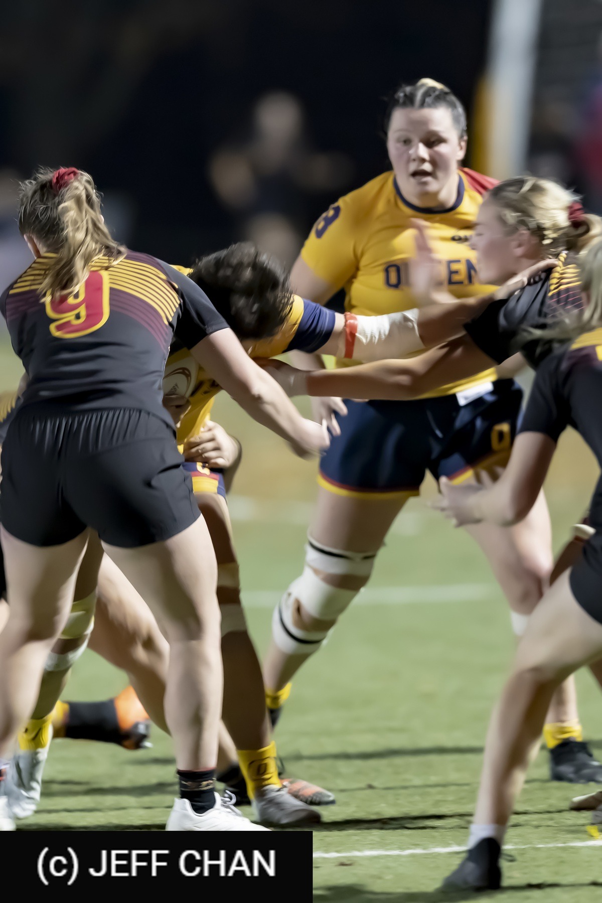 Queen's University - University of Guelph - Rugby - OUA 2023 Queen's (W) vs Guelph Final (#OUW23QWGU10) Photo by: Jeff Chan | Siuxy Sports 2023-10-27