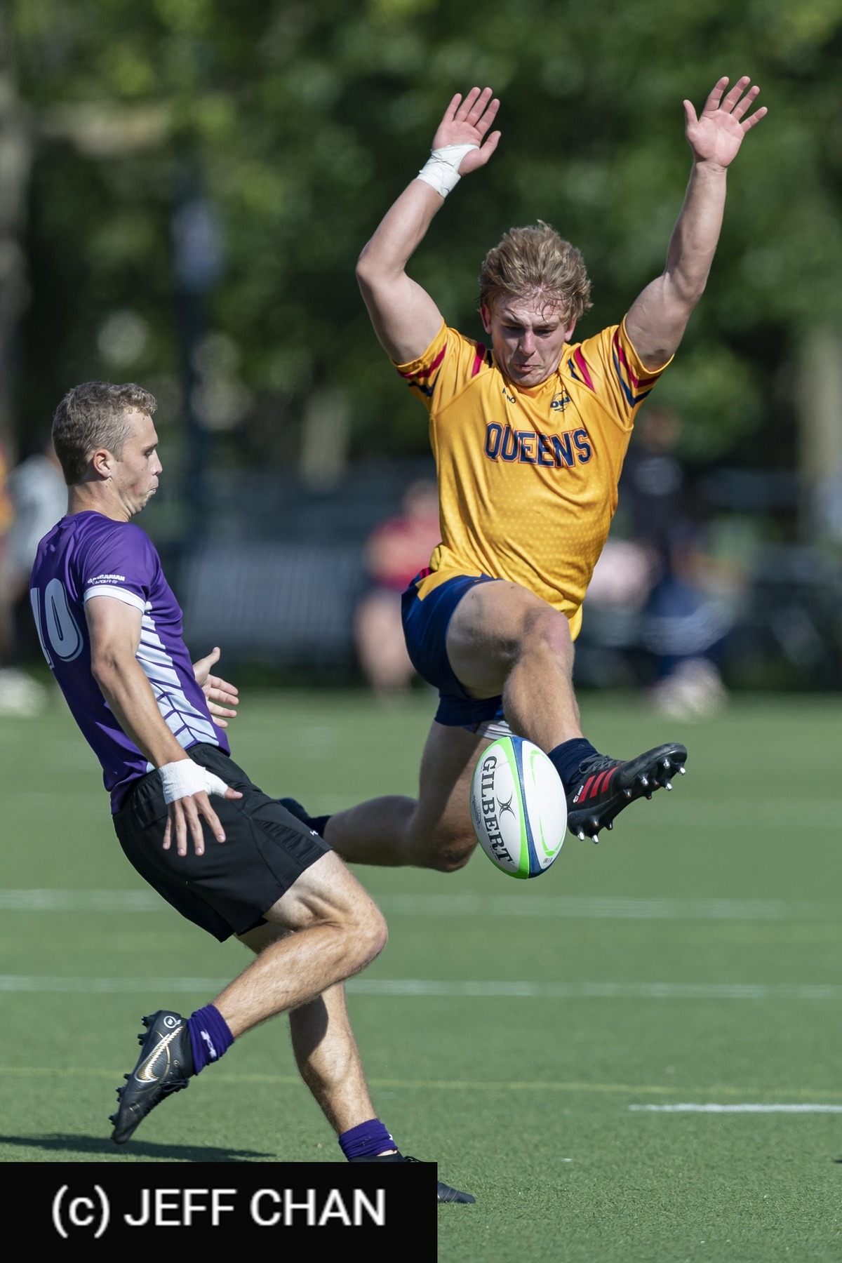  Queen's University - University of Western Ontario - Rugby - OUA 2022 Queen's vs Western (#OUA22QUWE09) Photo by: Jeff Chan | Siuxy Sports 2022-09-24