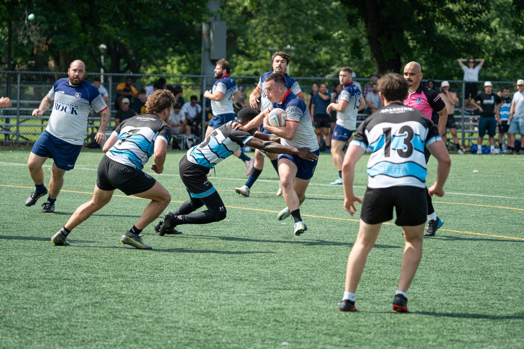  Rugby XV de Montréal - Montreal Wanderers Rugby Football Club - Rugby - RQ 2026 - LP1 M - 1res - XV de Montréal vs Montreal Wanderers (#RQ26LPMBXXVW7) Photo by:  | Siuxy Sports 2026-07-04