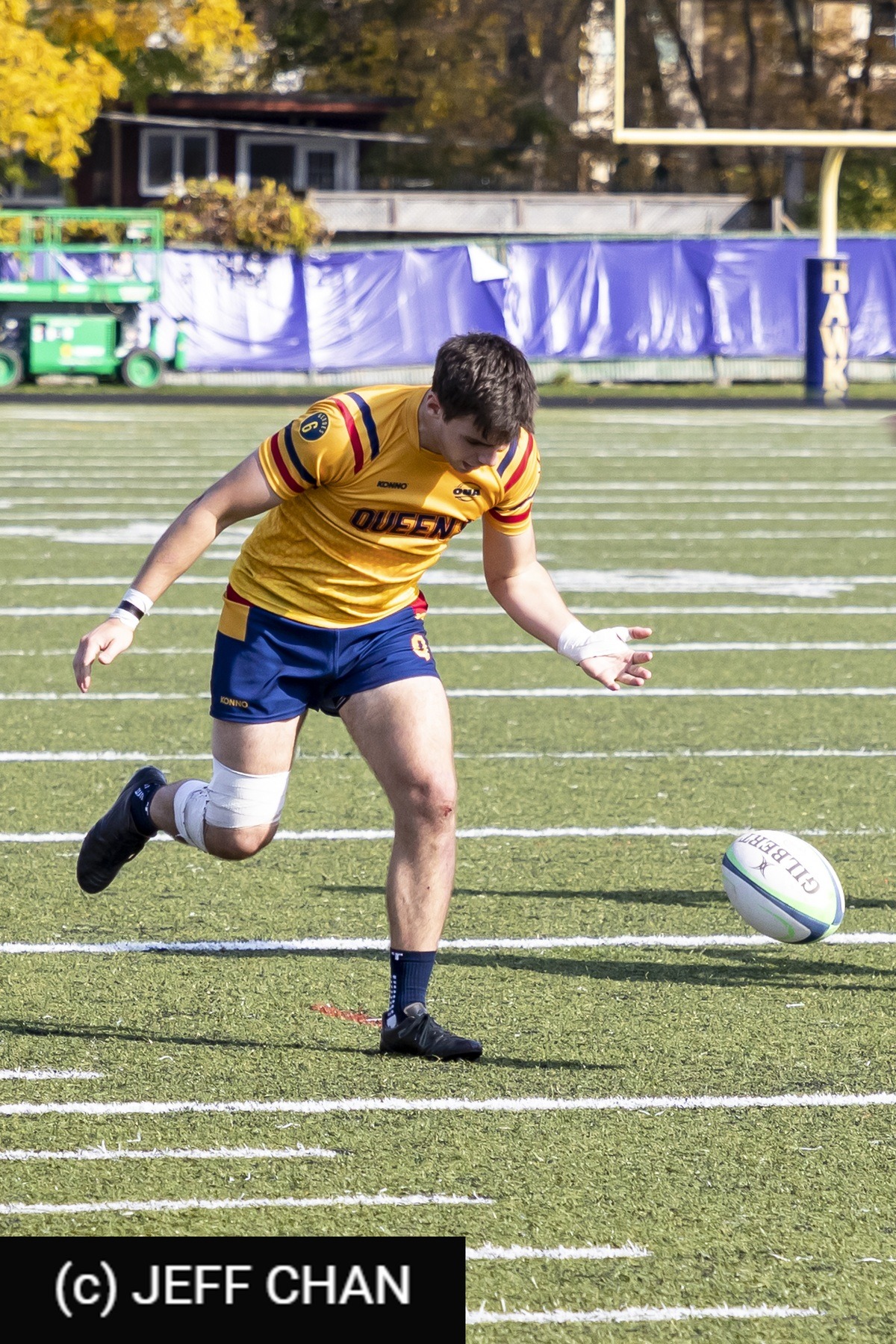  Queen's University - Wilfrid Laurier University - Rugby - OUA 2022 Queen's vs Laurier (#OUA22QULA10) Photo by: Jeff Chan | Siuxy Sports 2022-10-23