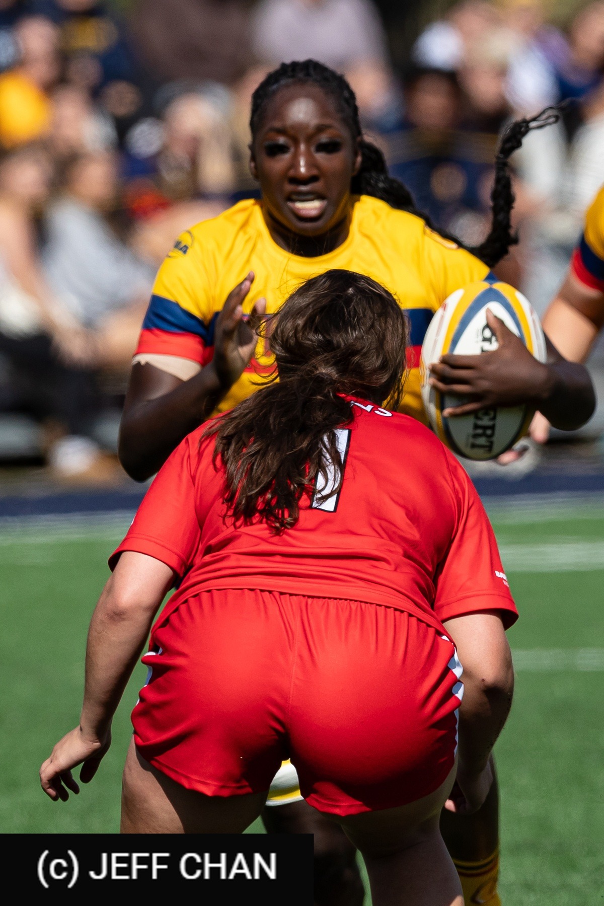  Queen's University - York University - Rugby - OUA 2025 Queen's (W) vs York (#OUW25QWYO09) Photo by: Jeff Chan | Siuxy Sports 2025-09-06