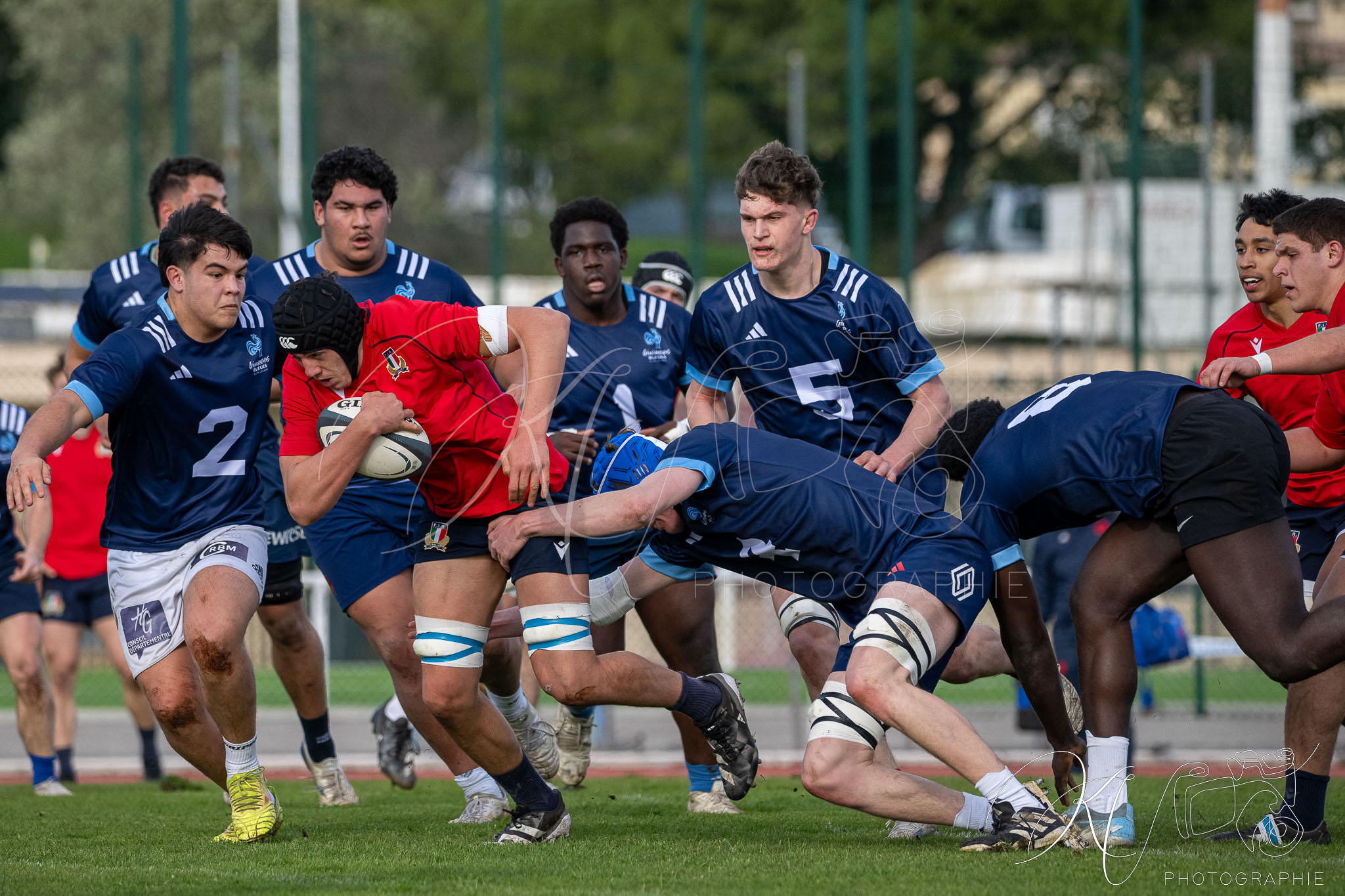  Équipe U-18 de France de rugby à XV -  - Rugby - FFR 2026 - Générations bleues 2026 - M18 (#FFR26GB26M18) Photo by: Karine Valentin | Siuxy Sports 2026-02-14