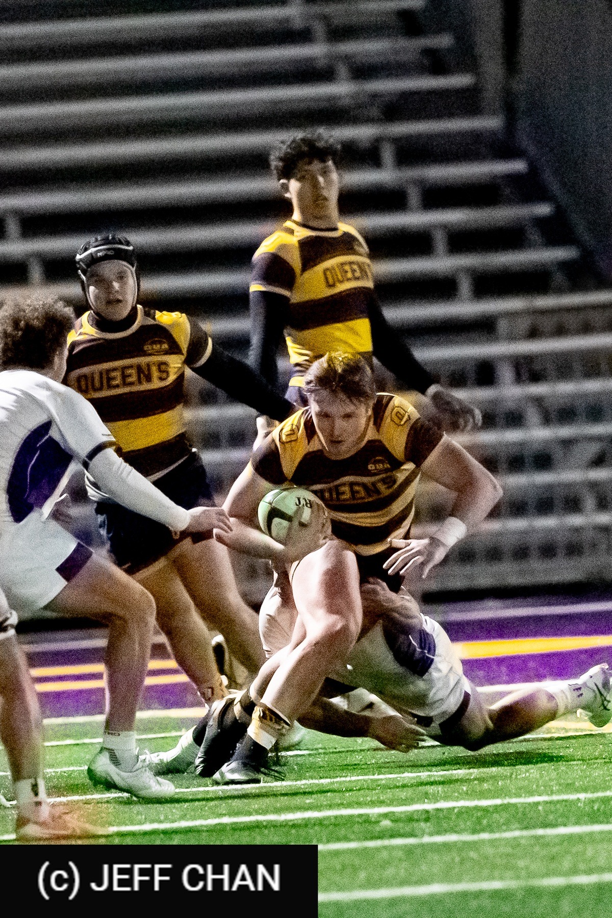  Queen's University - Wilfrid Laurier University - Rugby - OUA 2025 Queen's vs Laurier (#OUA25QULA10) Photo by: Jeff Chan | Siuxy Sports 2025-10-31