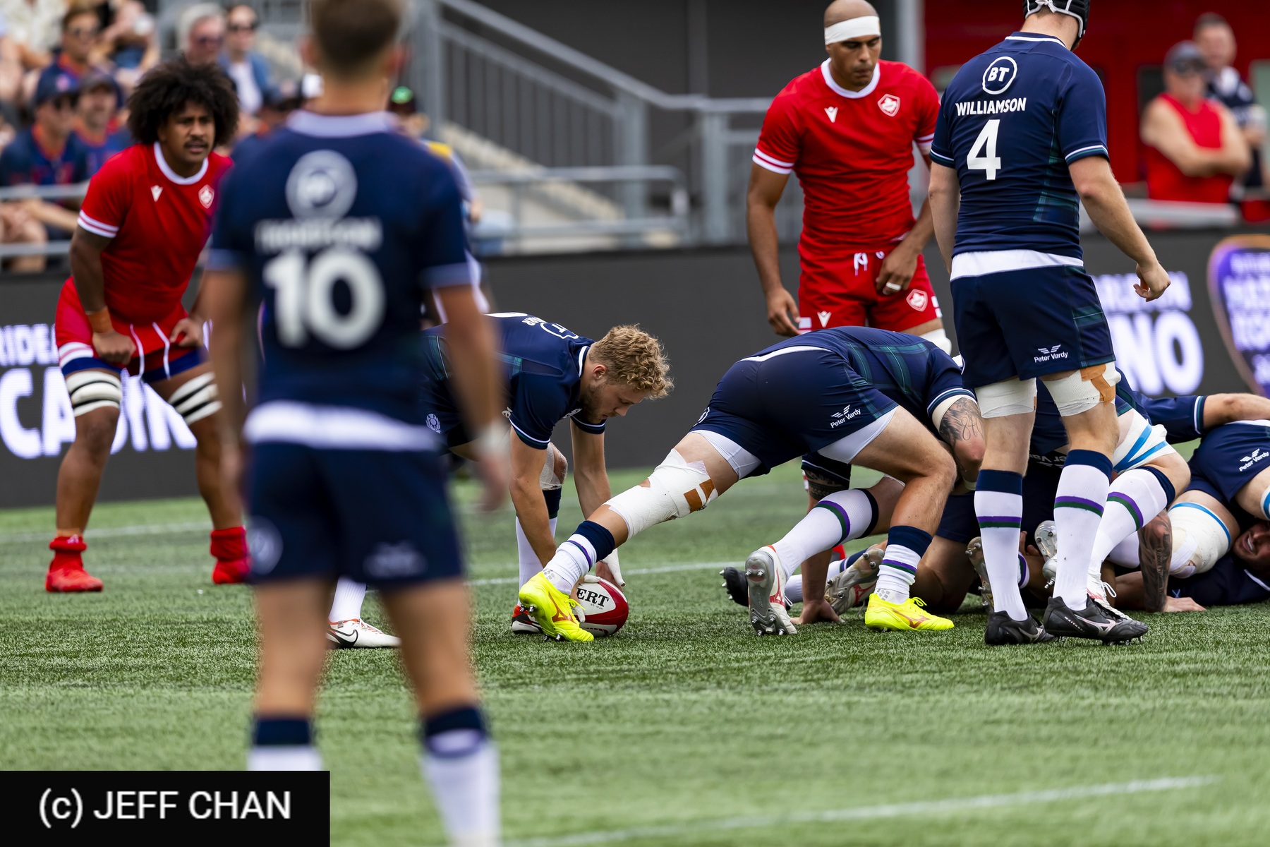  Canada Rugby XV M - Scotland national rugby union team - Rugby - Canada vs Scotland - 2024 TD Place - Post Game - by Jeff Chan (#CANSCO240709) Photo by: Jeff Chan | Siuxy Sports 2024-07-06