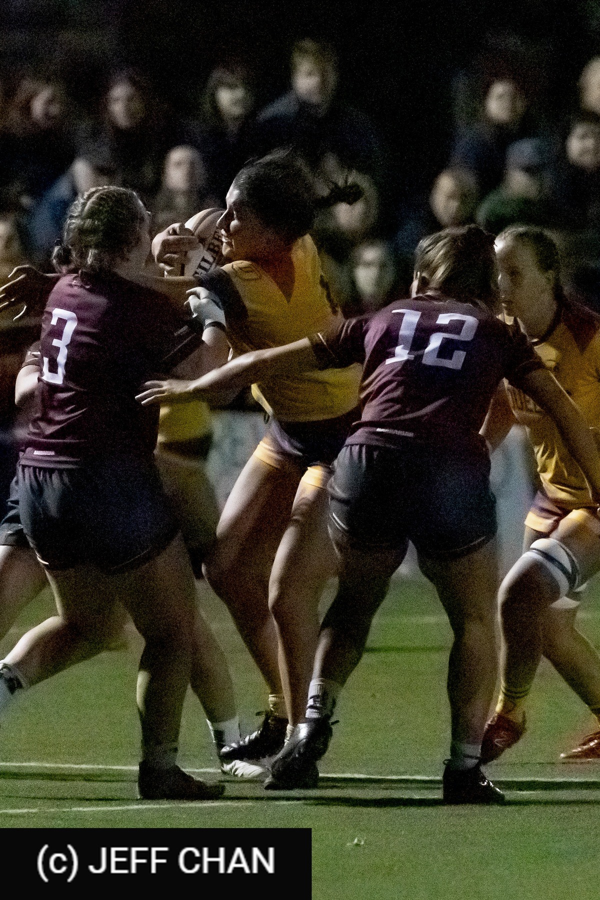  Queen's University - McMaster University - Rugby - OUA 2024 Queen's (W) vs McMaster (#OUW24QWMC10) Photo by: Jeff Chan | Siuxy Sports 2024-10-05