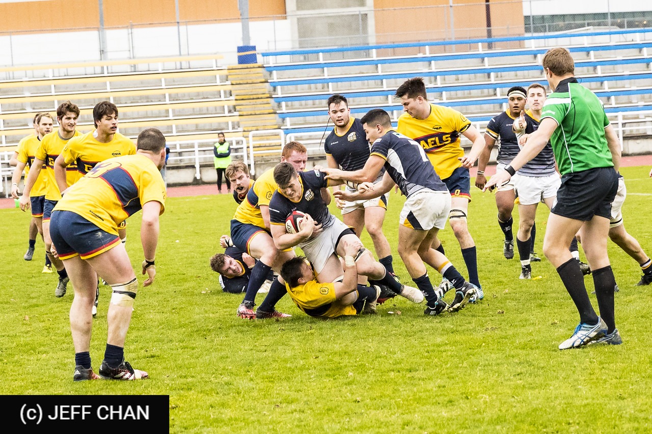 Connor SAMPSON -  Queen's University - University of British Columbia - Rugby - CANUMENS 2018 - Queen's U vs U British Columbia - Gold Game by Jeff Chan (#CANUMENS1809) Photo by: Jeff Chan | Siuxy Sports 2018-11-25