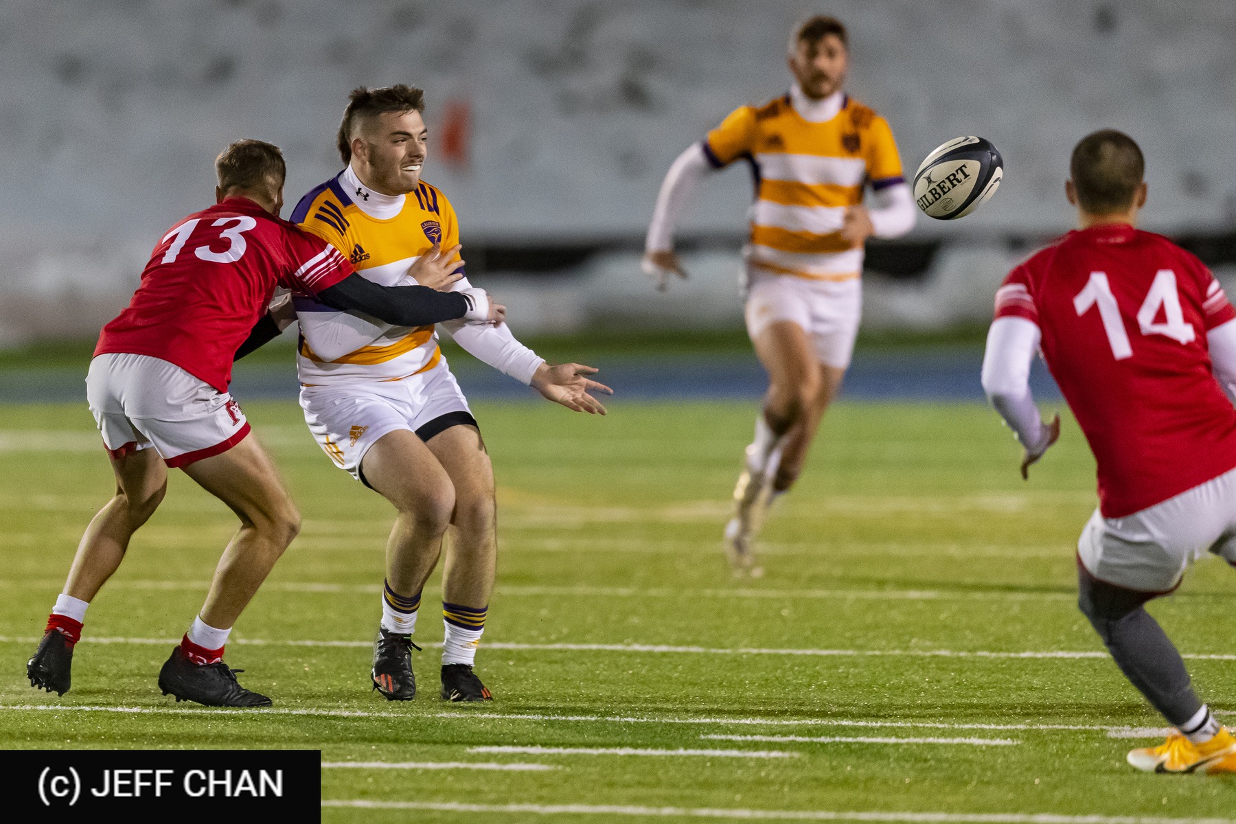 Wyatt BROWN -  Wilfrid Laurier University - Université McGill - Rugby - CANUMENS 2022 - W Laurier U vs McGill U -  by Jeff Chan (#CANUMENS2204) Photo by: Jeff Chan | Siuxy Sports 2022-11-30