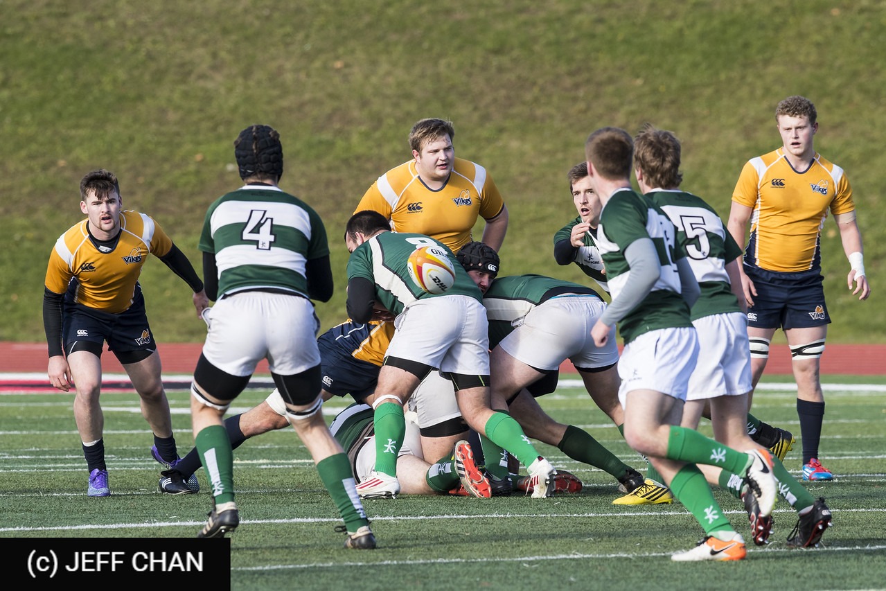 Jackson MATTHEWS - Alexander MCARA -  University of Victoria - University of Prince Edward Island - Rugby - CANUMENS 2017 - U Victoria vs U Prince Edward Island - by Jeff Chan (#CANUMENS1701) Photo by: Jeff Chan | Siuxy Sports 2017-11-17