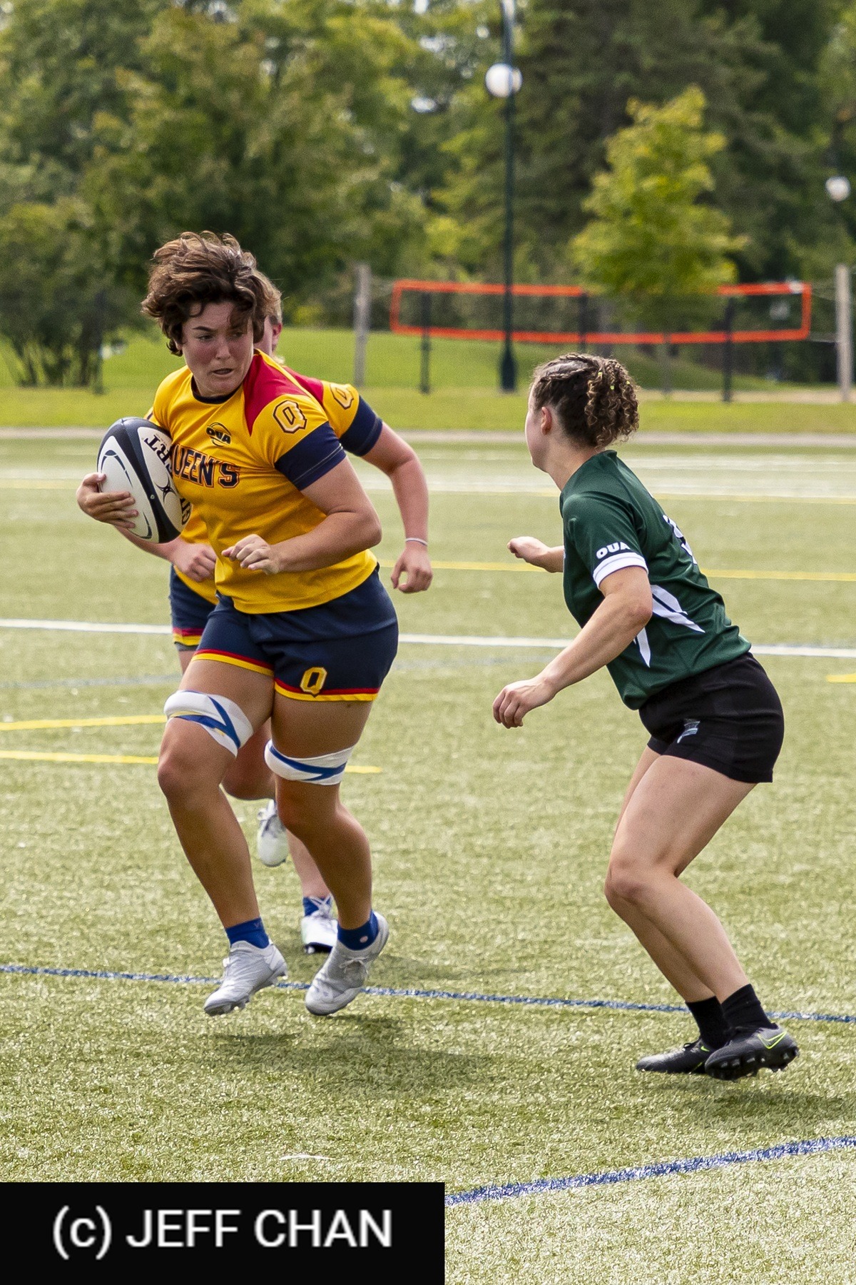  Queen's University - Trent University - Rugby - OUA 2023 Queen's (W) vs Trent (#OUW23QWTR09) Photo by: Jeff Chan | Siuxy Sports 2023-09-02