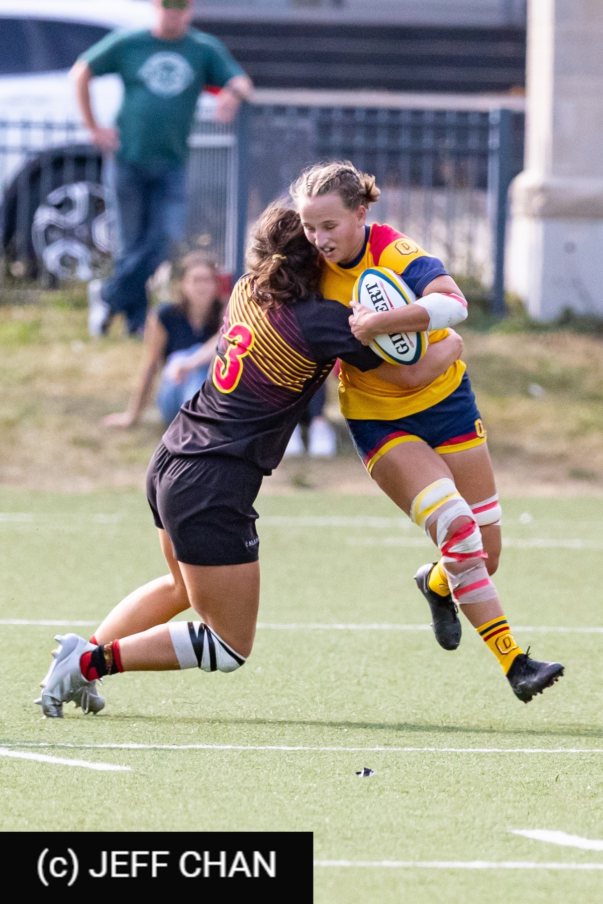  Queen's University - University of Guelph - Rugby - OUA 2023 Queen's (W) vs Guelph (#OUW23QWGU09) Photo by: Jeff Chan | Siuxy Sports 2023-09-23