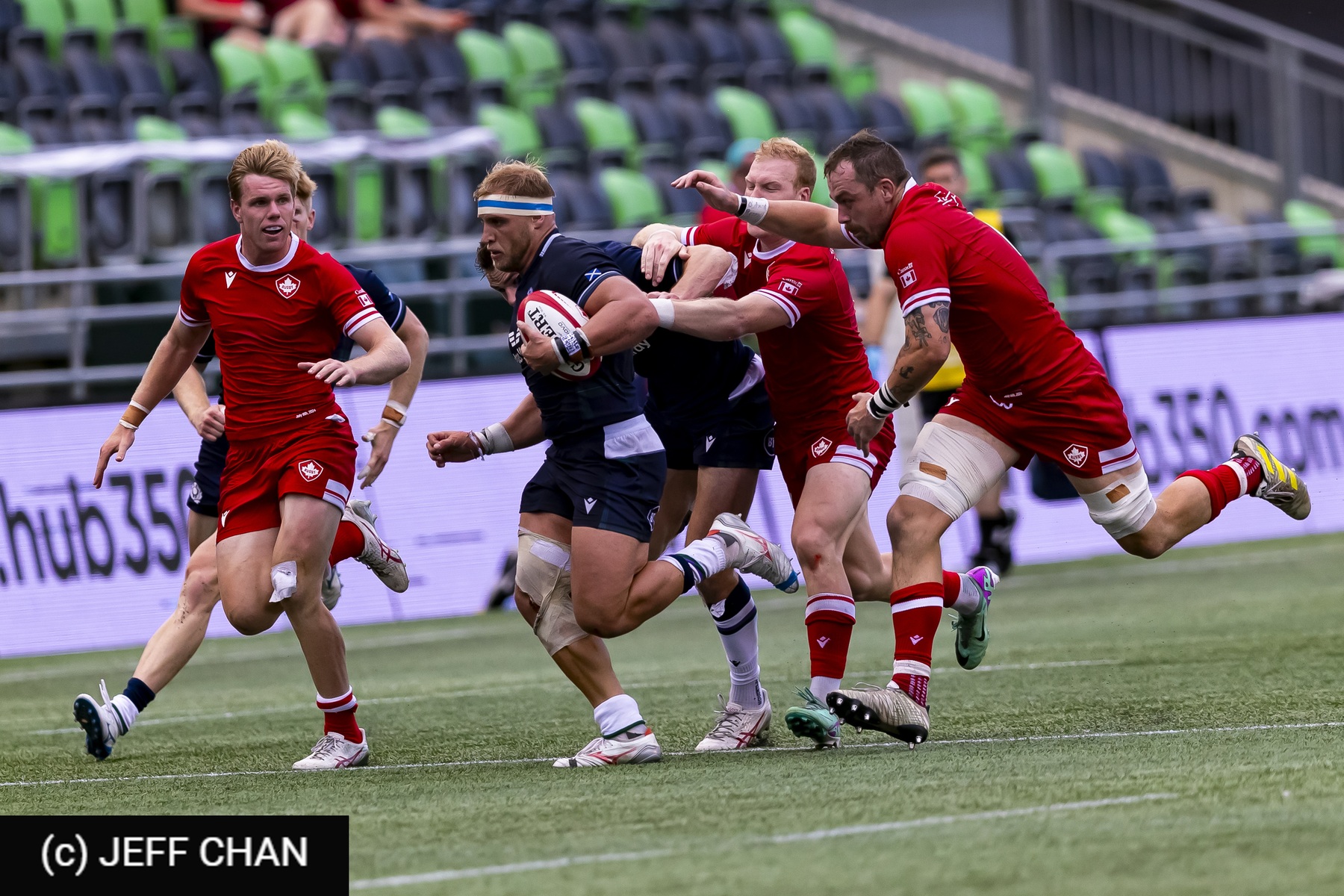  Canada Rugby XV M - Scotland national rugby union team - Rugby - Canada vs Scotland - 2024 TD Place - Post Game - by Jeff Chan (#CANSCO240709) Photo by: Jeff Chan | Siuxy Sports 2024-07-06