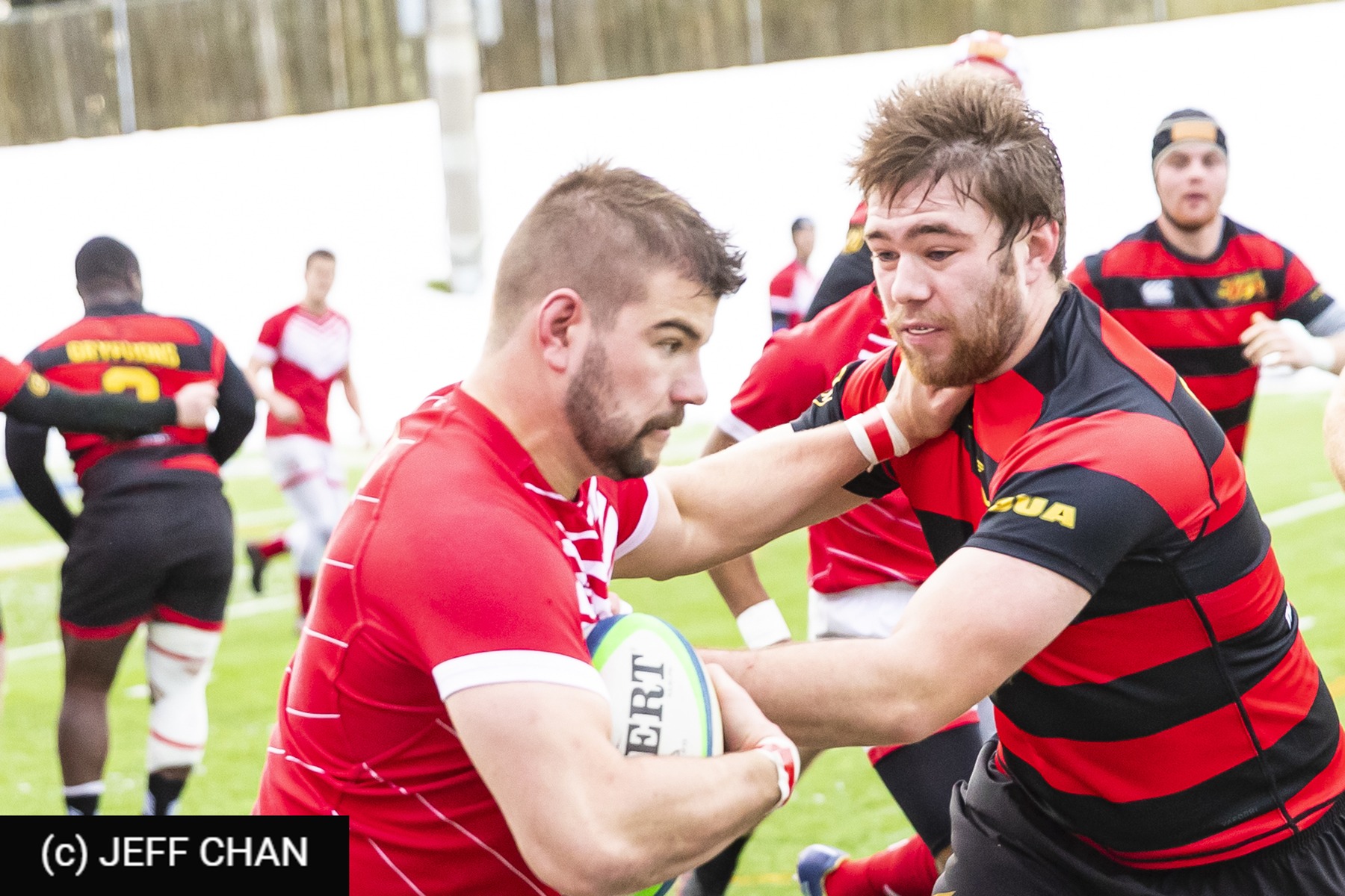 Carson ARTT - Rhys COLLINS -  University of Guelph - Memorial University of Newfoundland - Rugby - CANUMENS 2022 - U Guelph vs Memorial U -  by Jeff Chan (#CANUMENS2203) Photo by: Jeff Chan | Siuxy Sports 2022-11-30