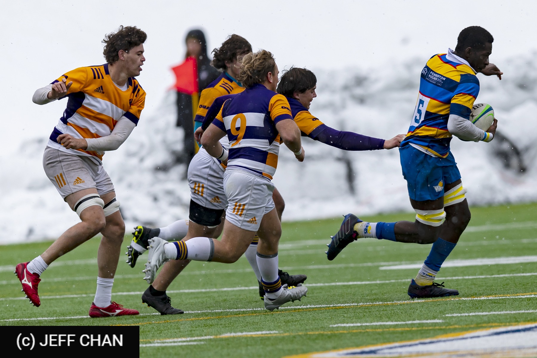  University of Victoria - Wilfrid Laurier University - Rugby - CANUMENS 2022 - U Victoria vs W Laurier U -  by Jeff Chan (#CANUMENS2208) Photo by: Jeff Chan | Siuxy Sports 2022-12-02