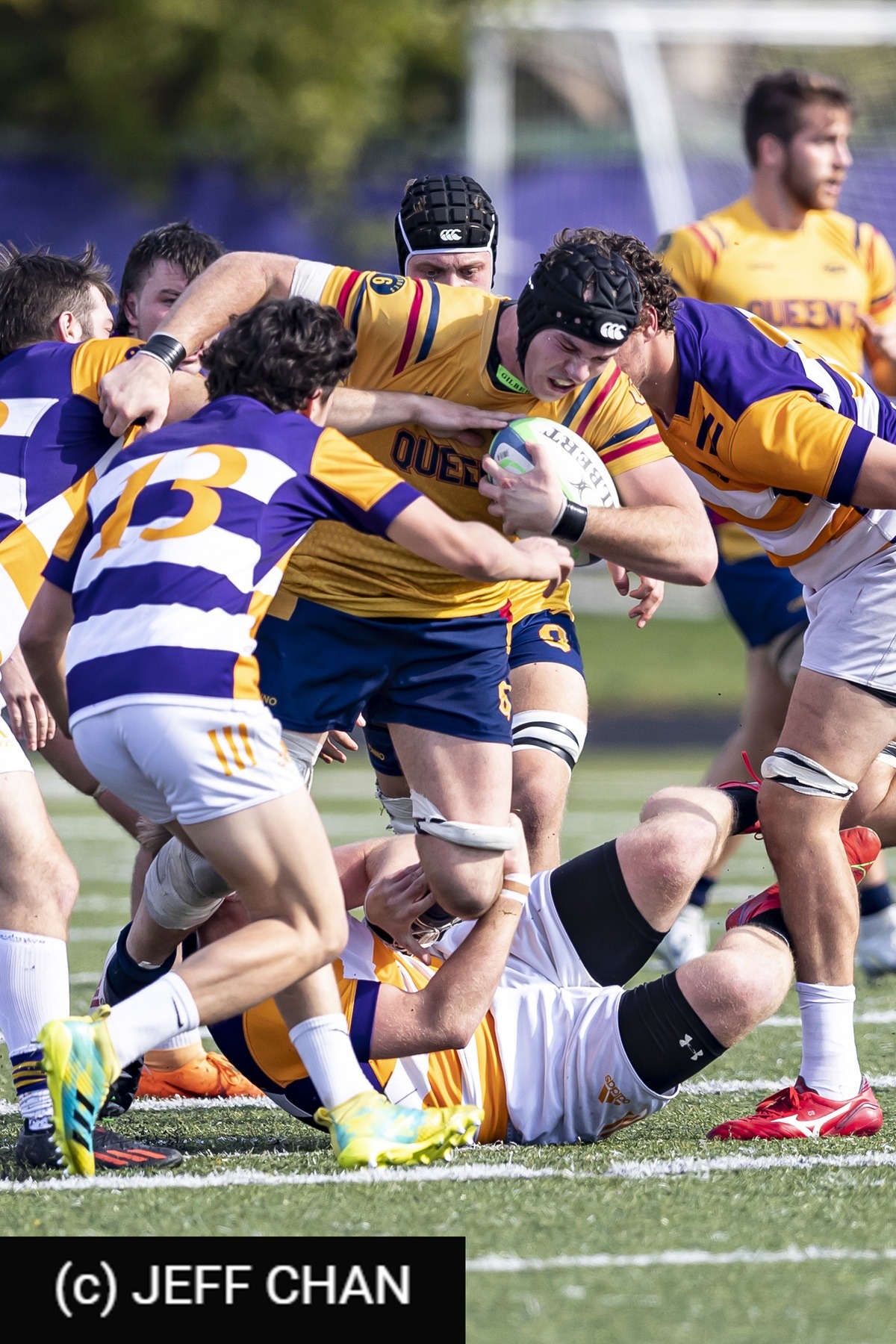  Queen's University - Wilfrid Laurier University - Rugby - OUA 2022 Queen's vs Laurier (#OUA22QULA10) Photo by: Jeff Chan | Siuxy Sports 2022-10-23