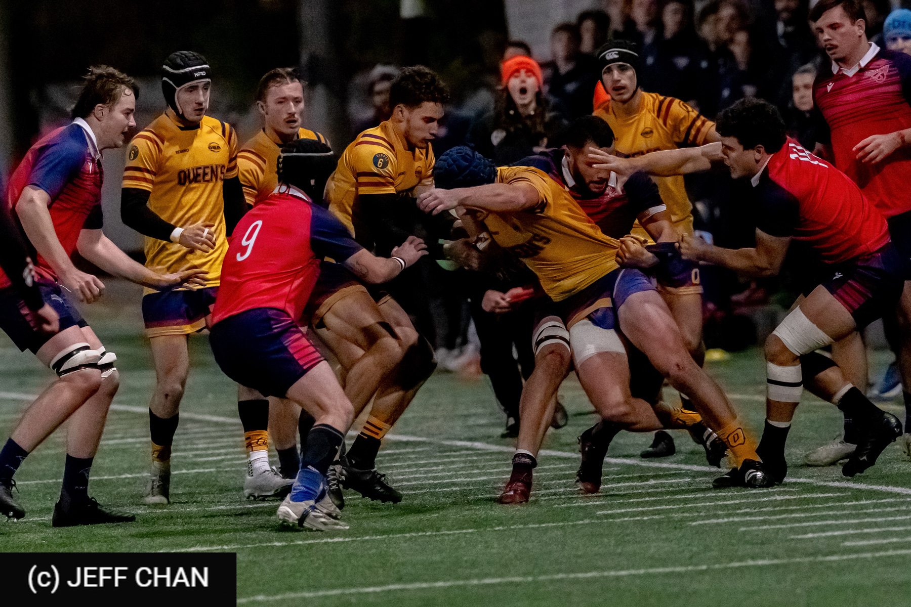 Axel BRITZ - Connor GITTENS -  ÉTS (École de technologie supérieure) - Queen's University - Rugby - CANUMENS 2024 - Final - ETS vs Queen's by Jeff Chan (#CANUMENS2412) Photo by: Jeff Chan | Siuxy Sports 2024-11-17