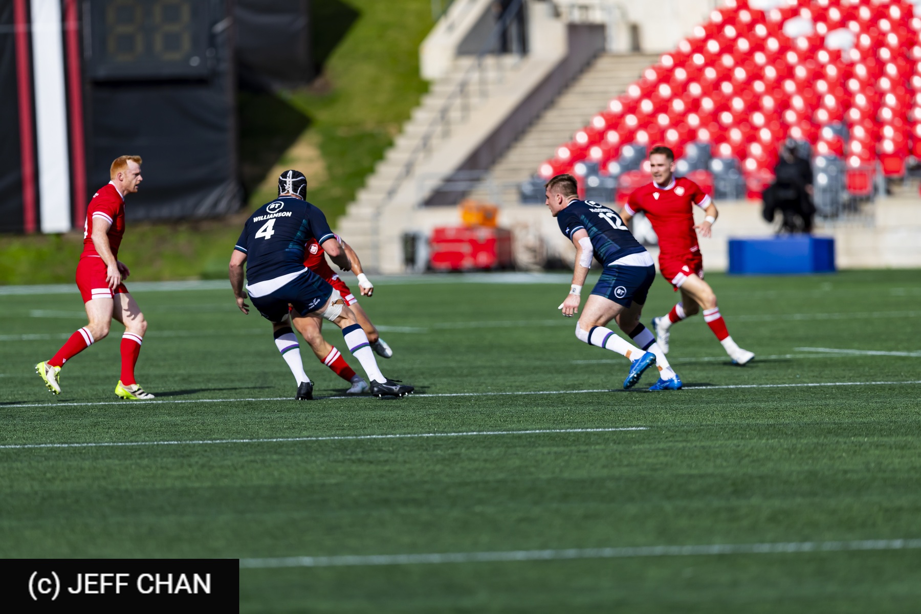  Canada Rugby XV M - Scotland national rugby union team - Rugby - Canada vs Scotland - 2024 TD Place - Post Game - by Jeff Chan (#CANSCO240709) Photo by: Jeff Chan | Siuxy Sports 2024-07-06