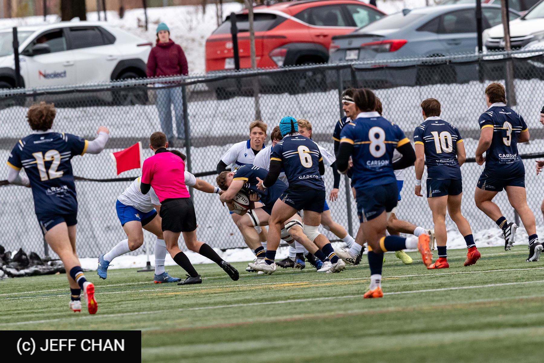  University of British Columbia - University of Victoria - Rugby - CANUMENS 2025 -University of British Columbia vs University of Victoria - Game#11 by Jeff Chan (#CANUMENS2561) Photo by: Jeff Chan | Siuxy Sports 2025-11-16